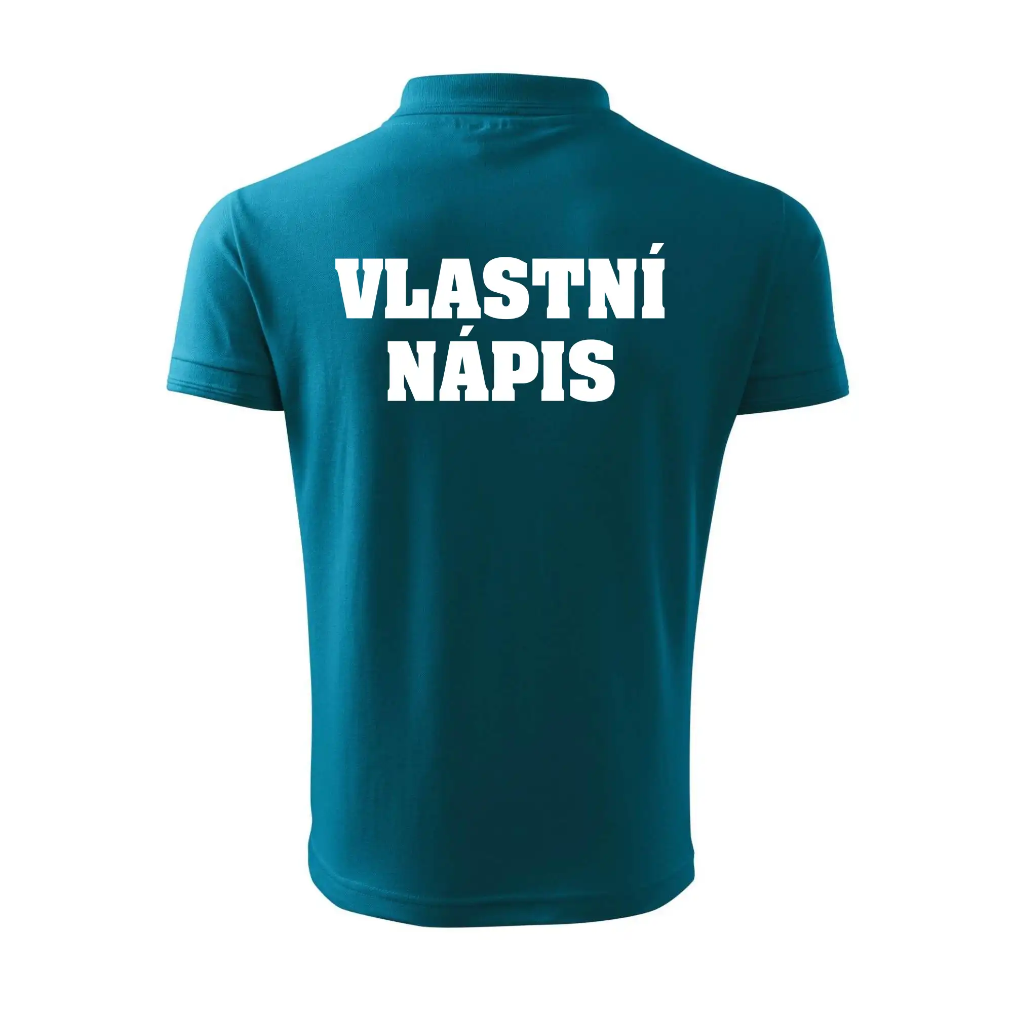 Hvězda života - vlastní nápis vpředu a vzadu