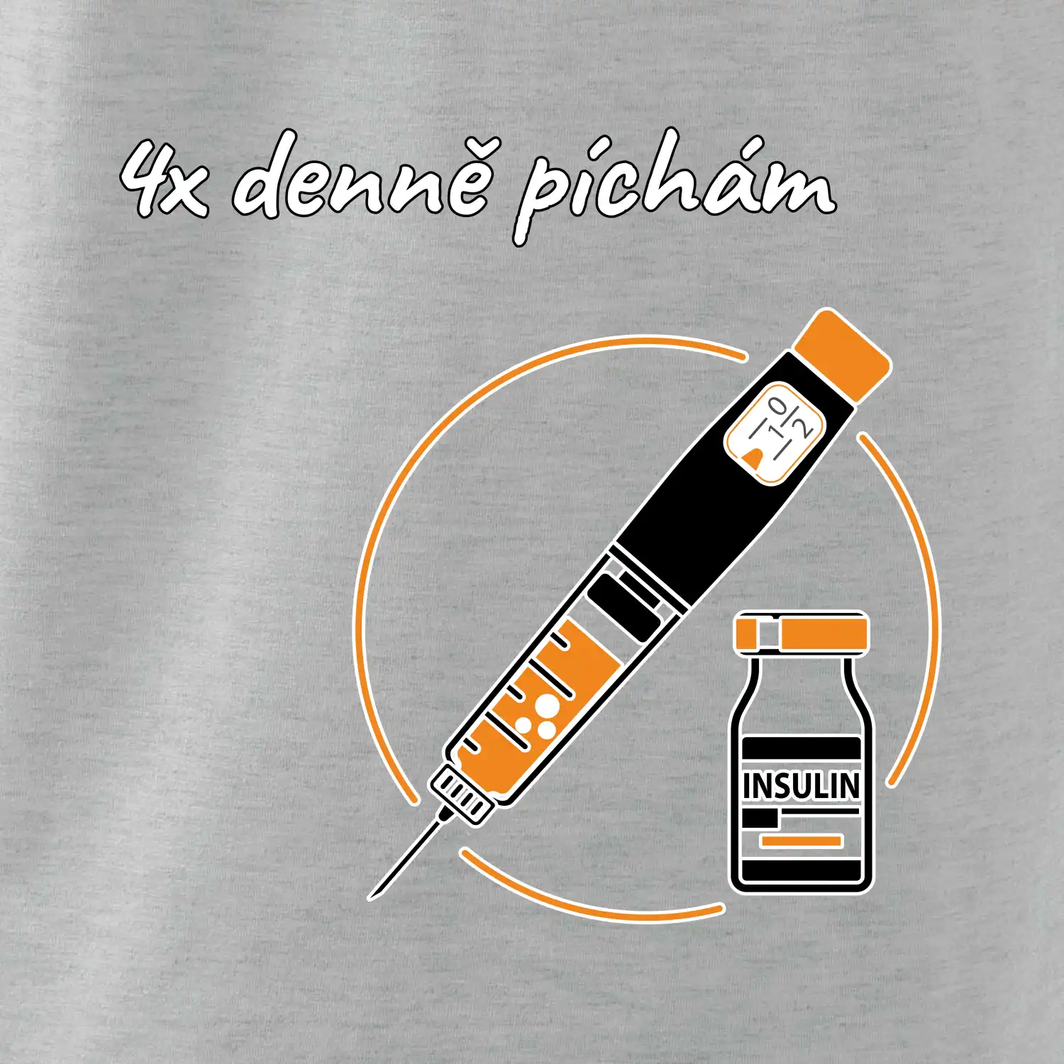4x denně píchám Insulin