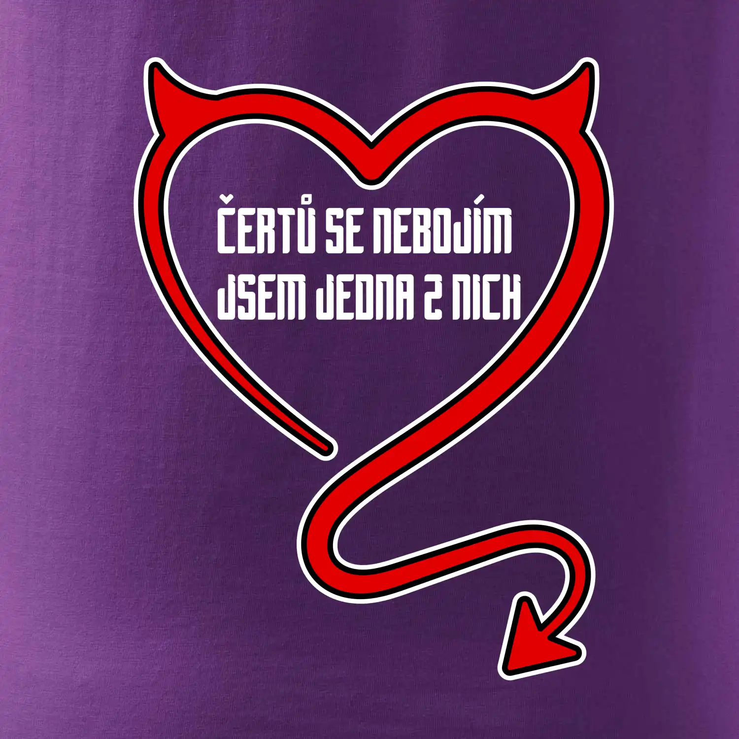 Čertů se nebojím, jsem jedna z nich