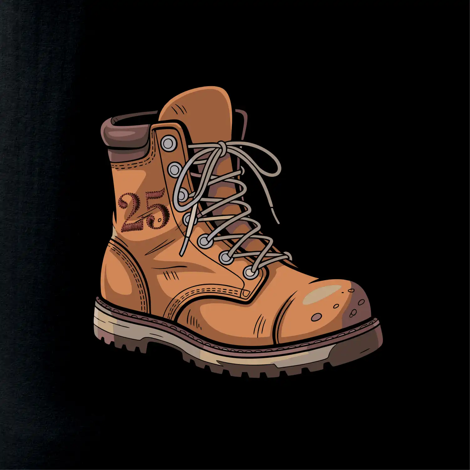 Turistická narozeninová bota 25