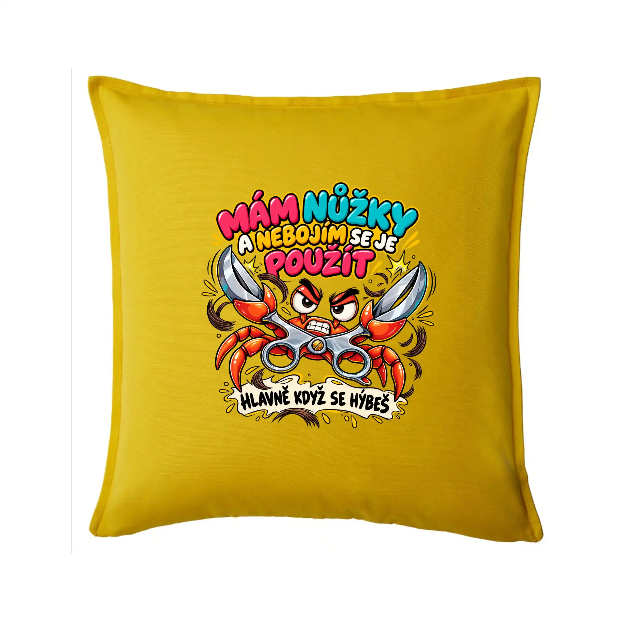 Mám nůžky a nebojím se je použít