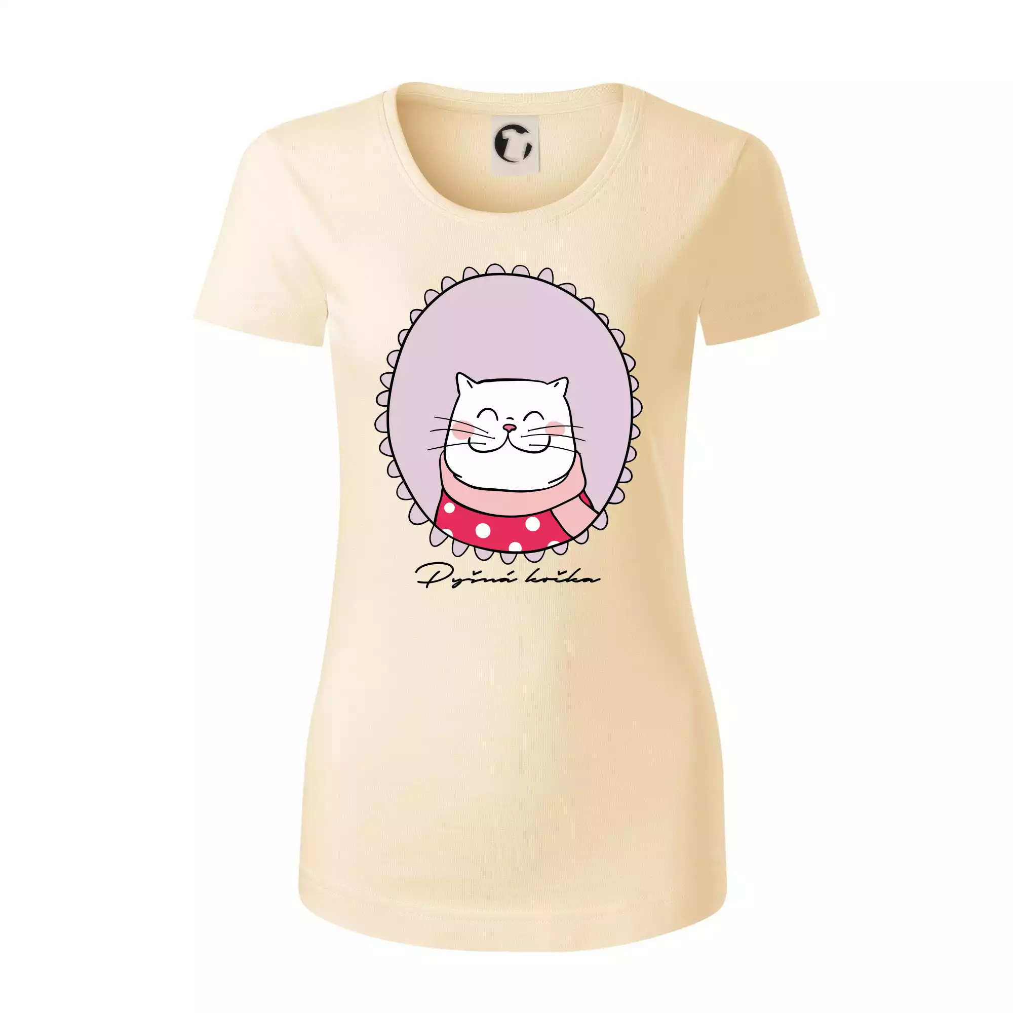 Pyšná kočka fialová