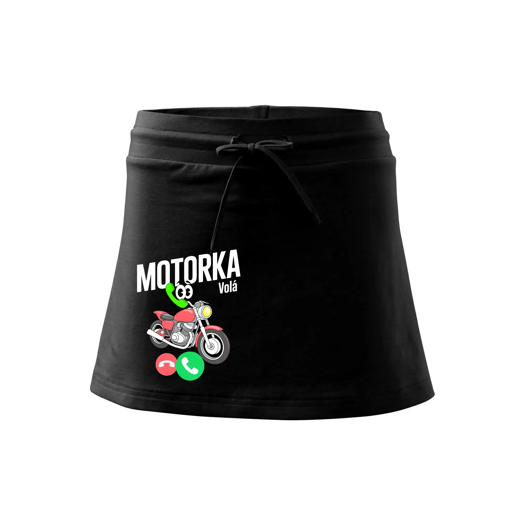 Karikatura motorka silnice volá