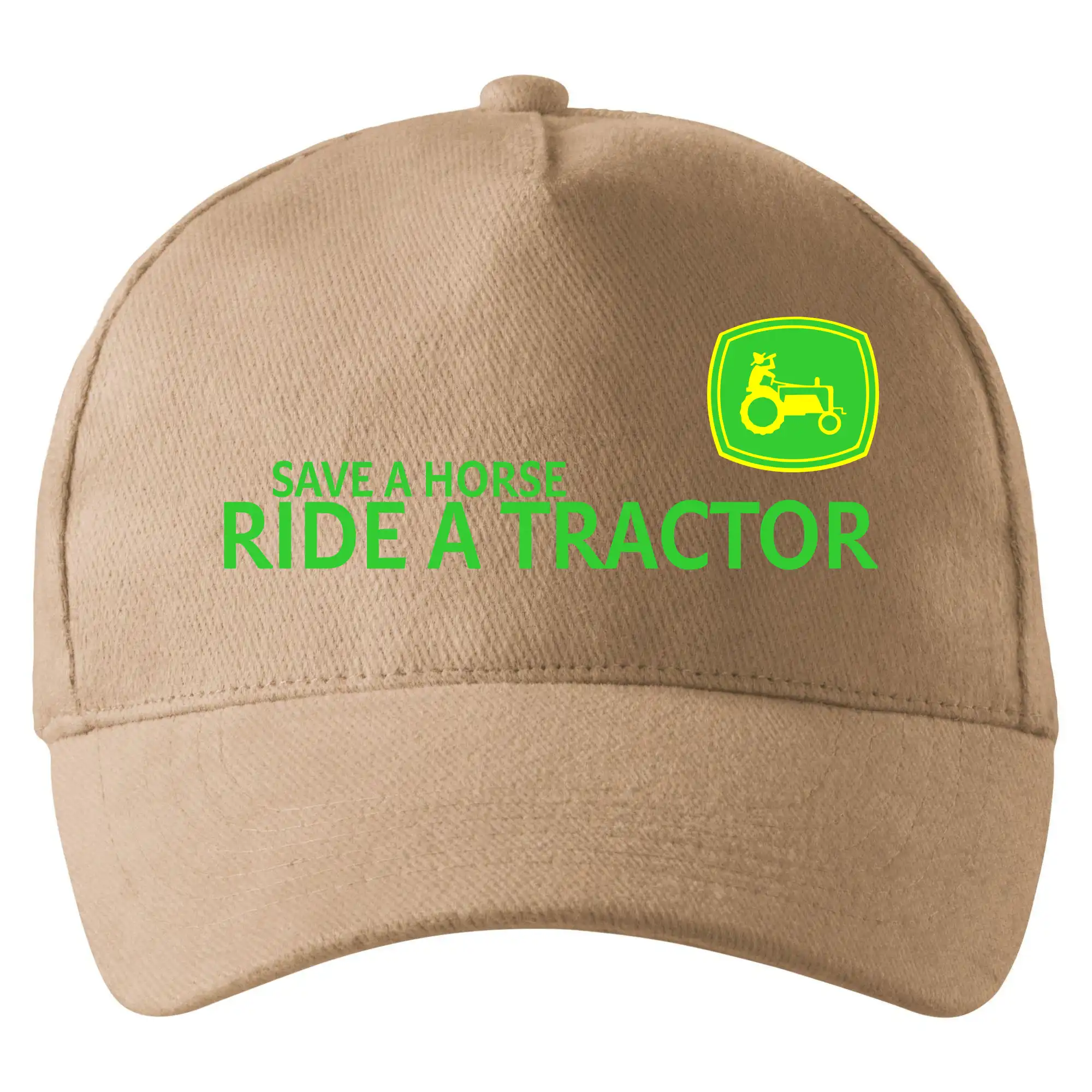 Save horse, ride tractor