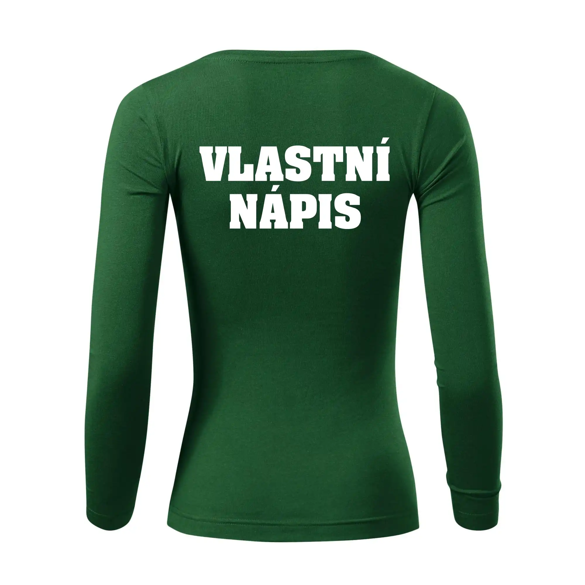 Hvězda života - vlastní nápis vpředu a vzadu