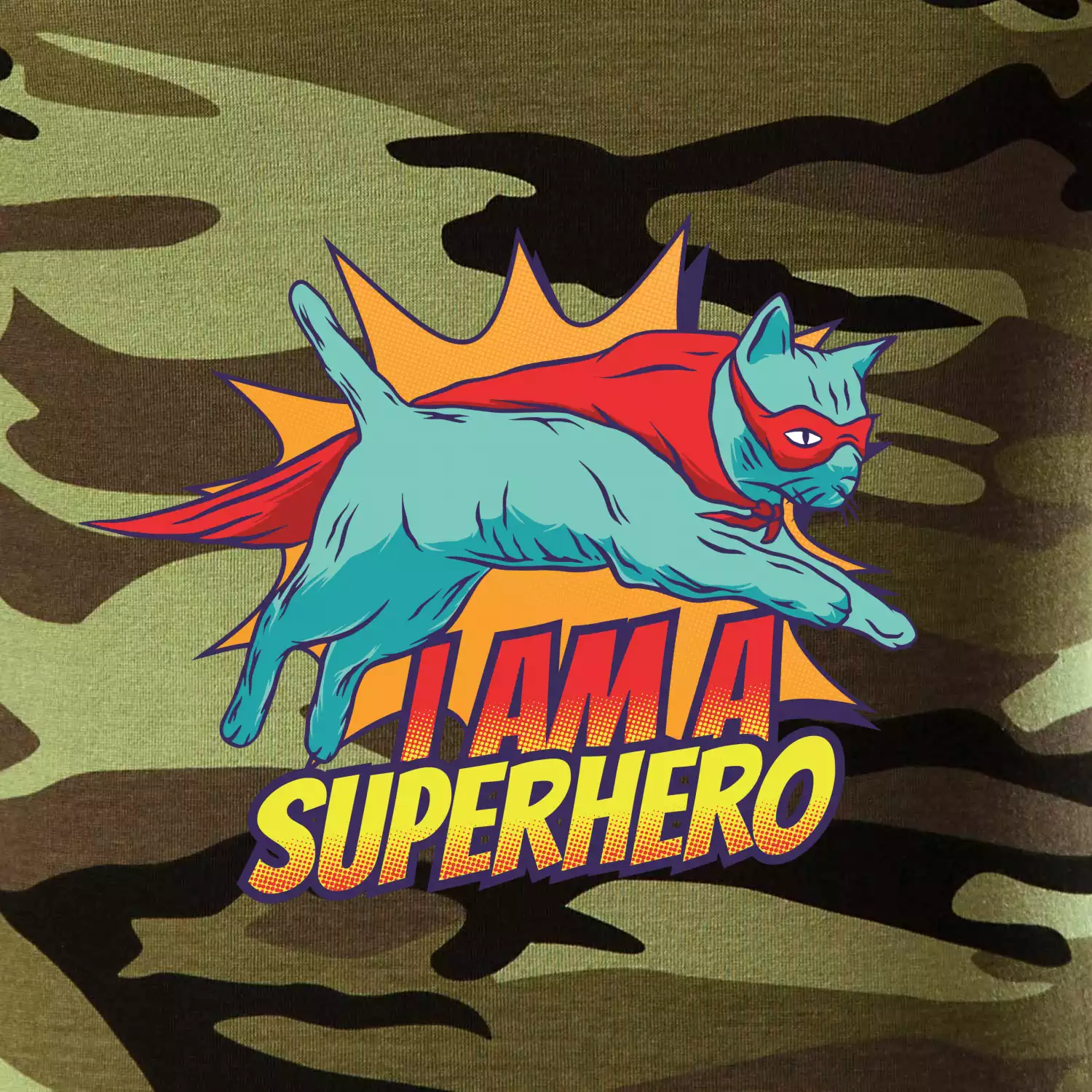 Kočka I am a Superhero