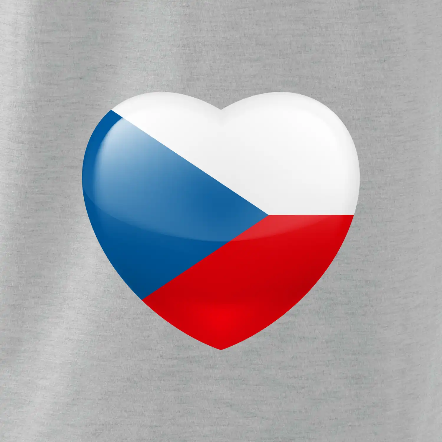 České srdce - vlajka