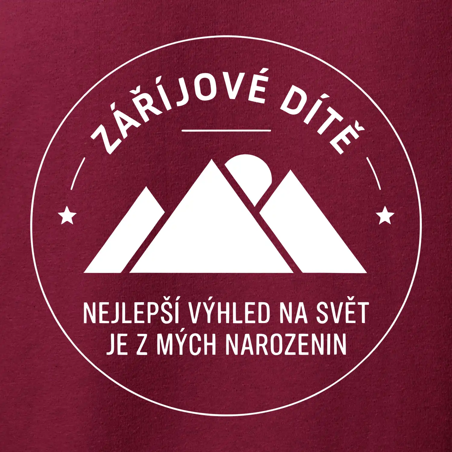 Zářijové dítě. Nejlepší výhled na svět je z mých narozenin