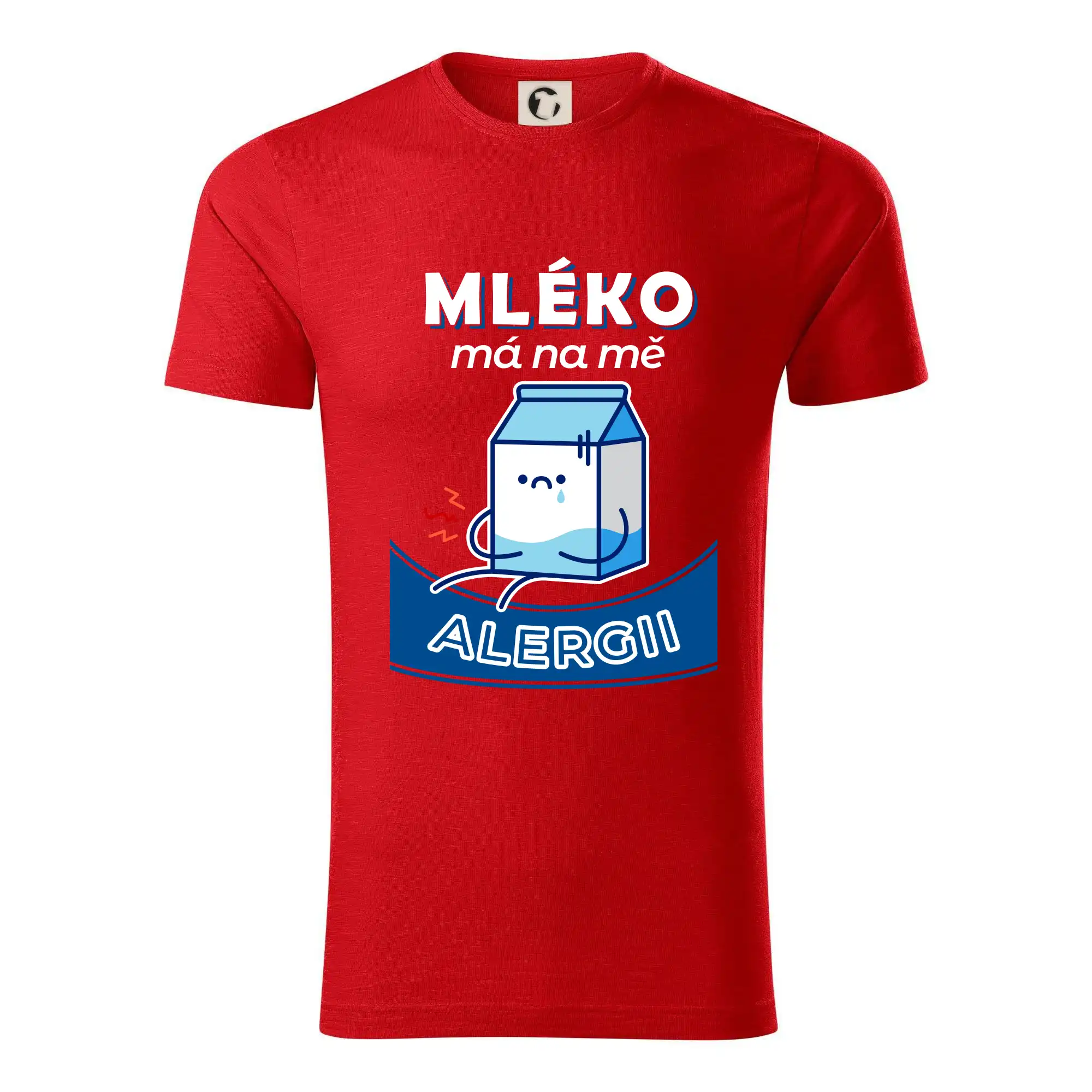 Mléko má na mě alergii