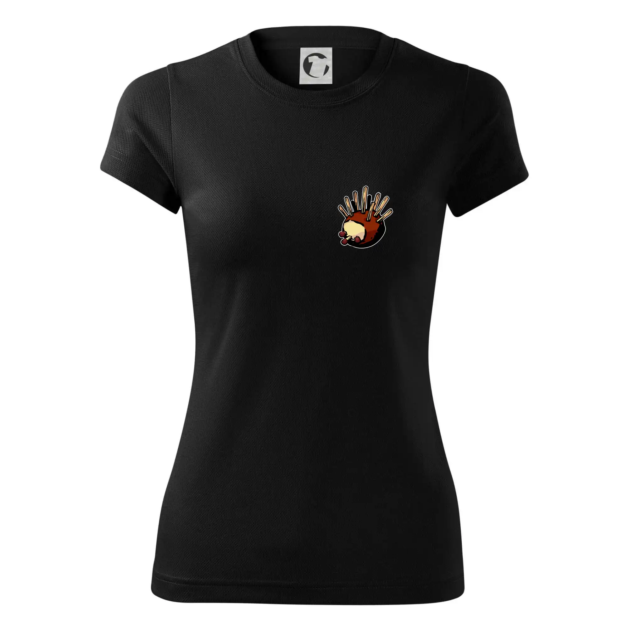 Kaštanový ježeček - prso