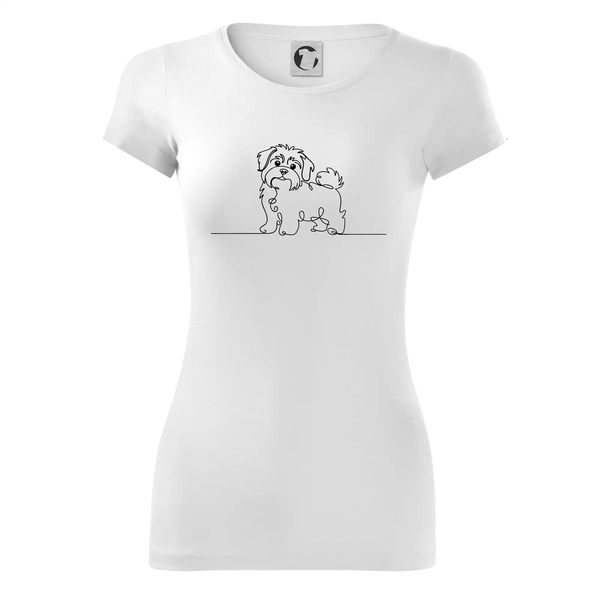 Havanský psík linka jedním tahem