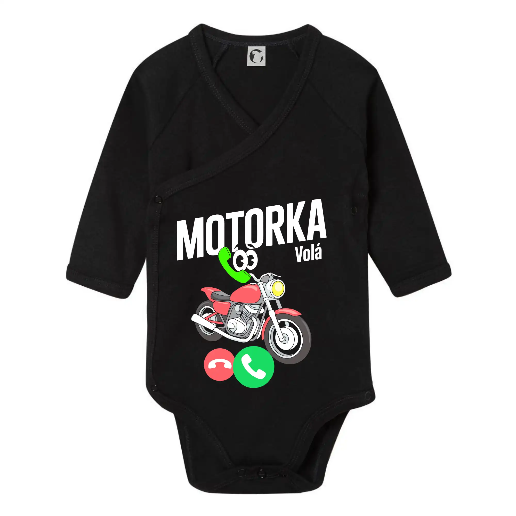 Karikatura motorka silnice volá