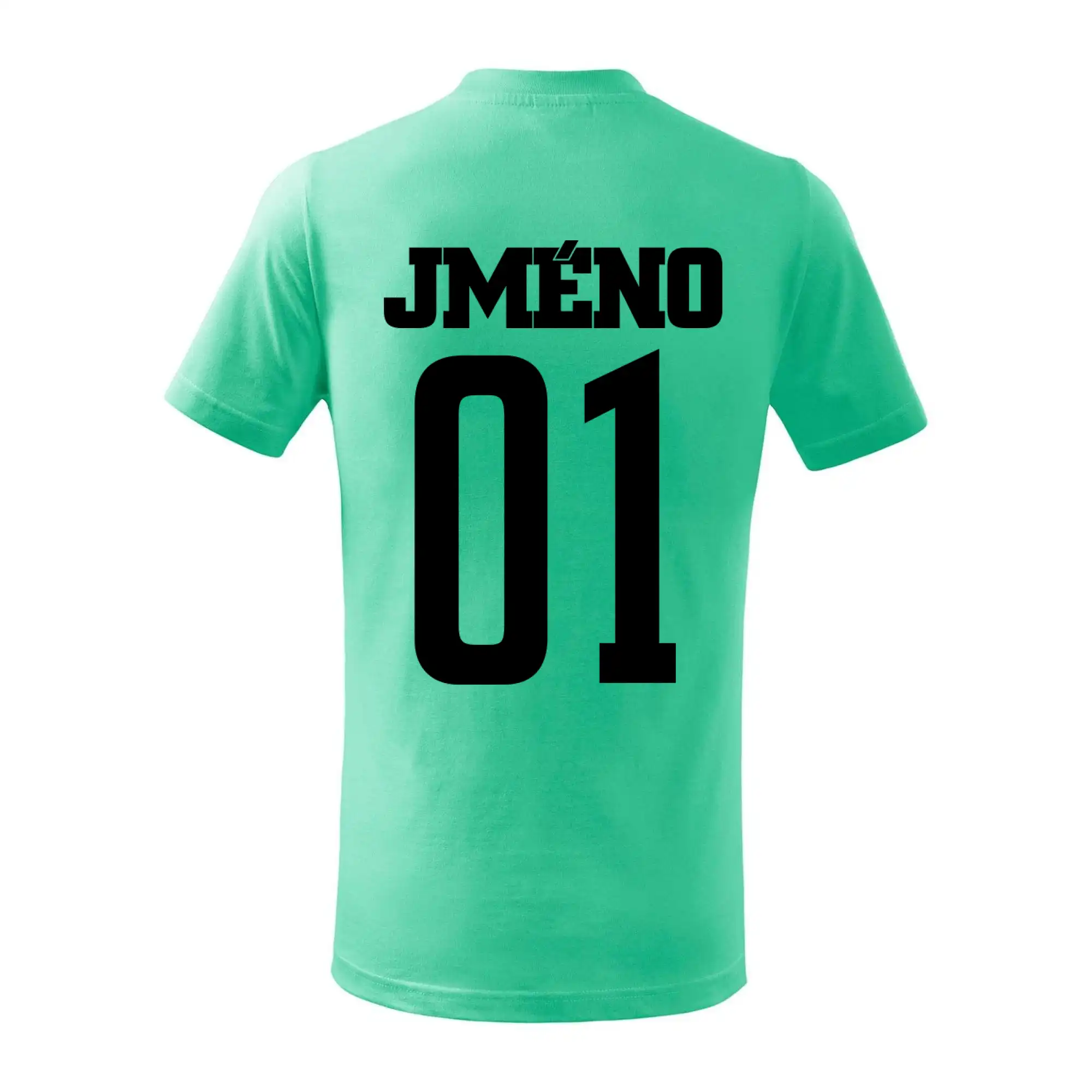 Fotbalový dres - vlastní jméno a číslo