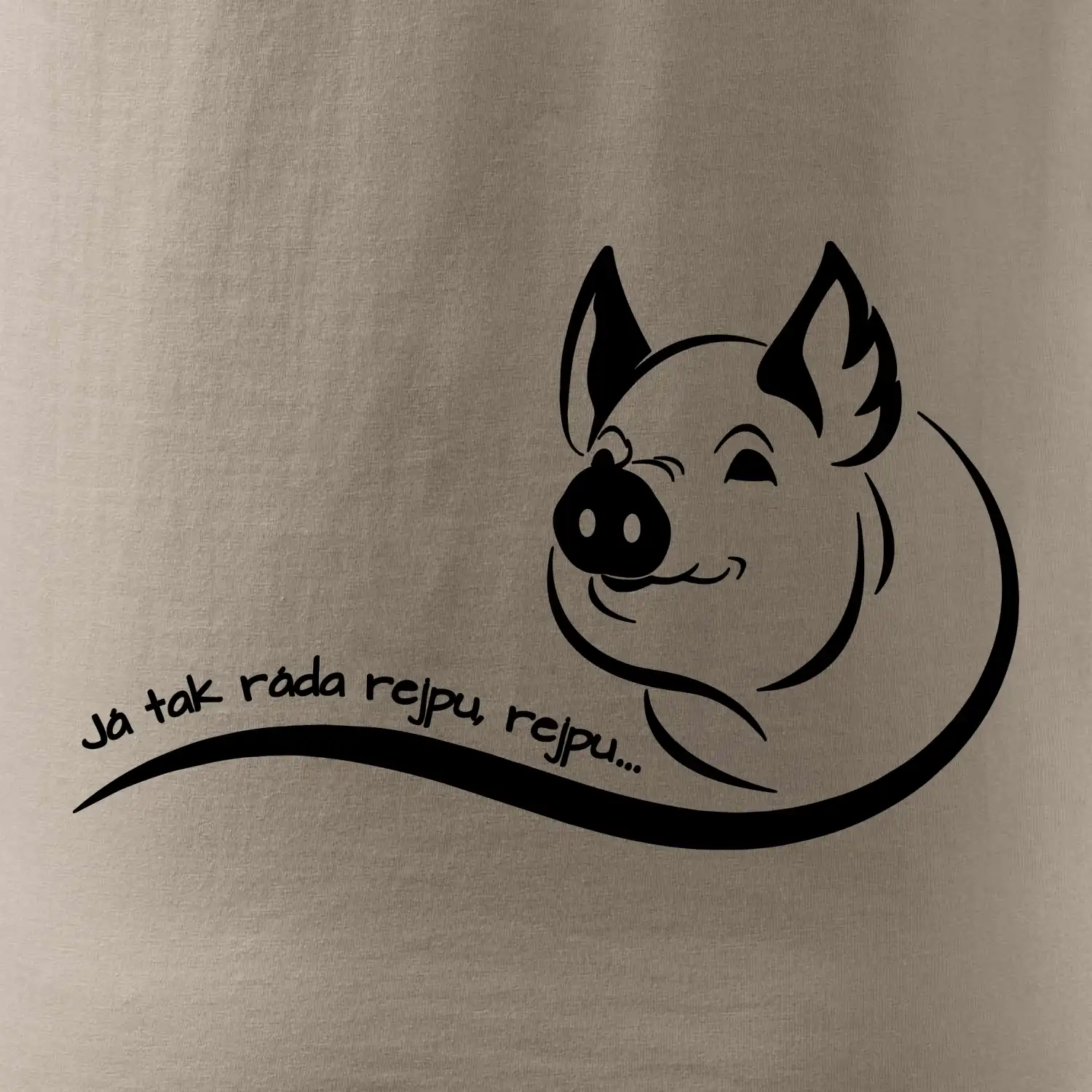 Prasátko - Já tak ráda rejpu, rejpu
