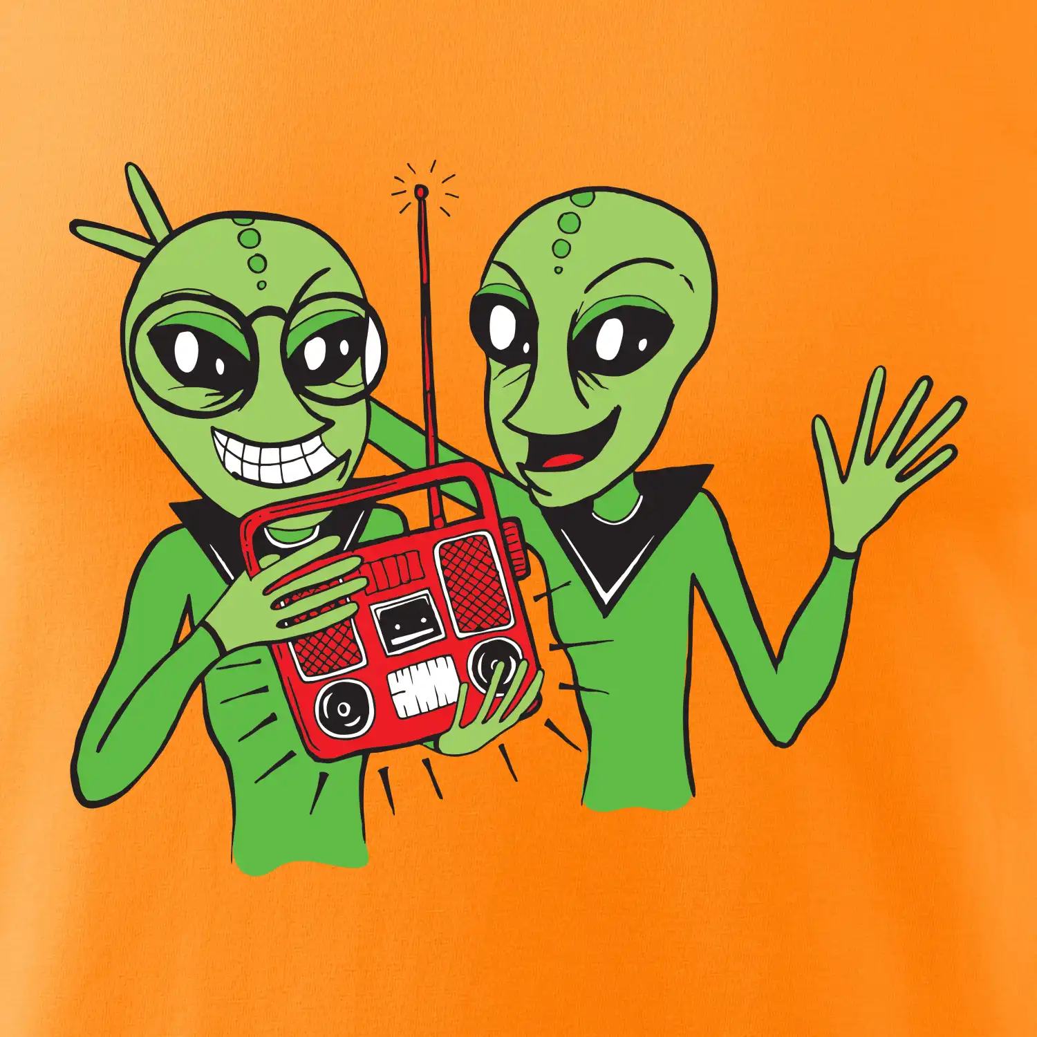 Ufo a rádio (Pecka design)