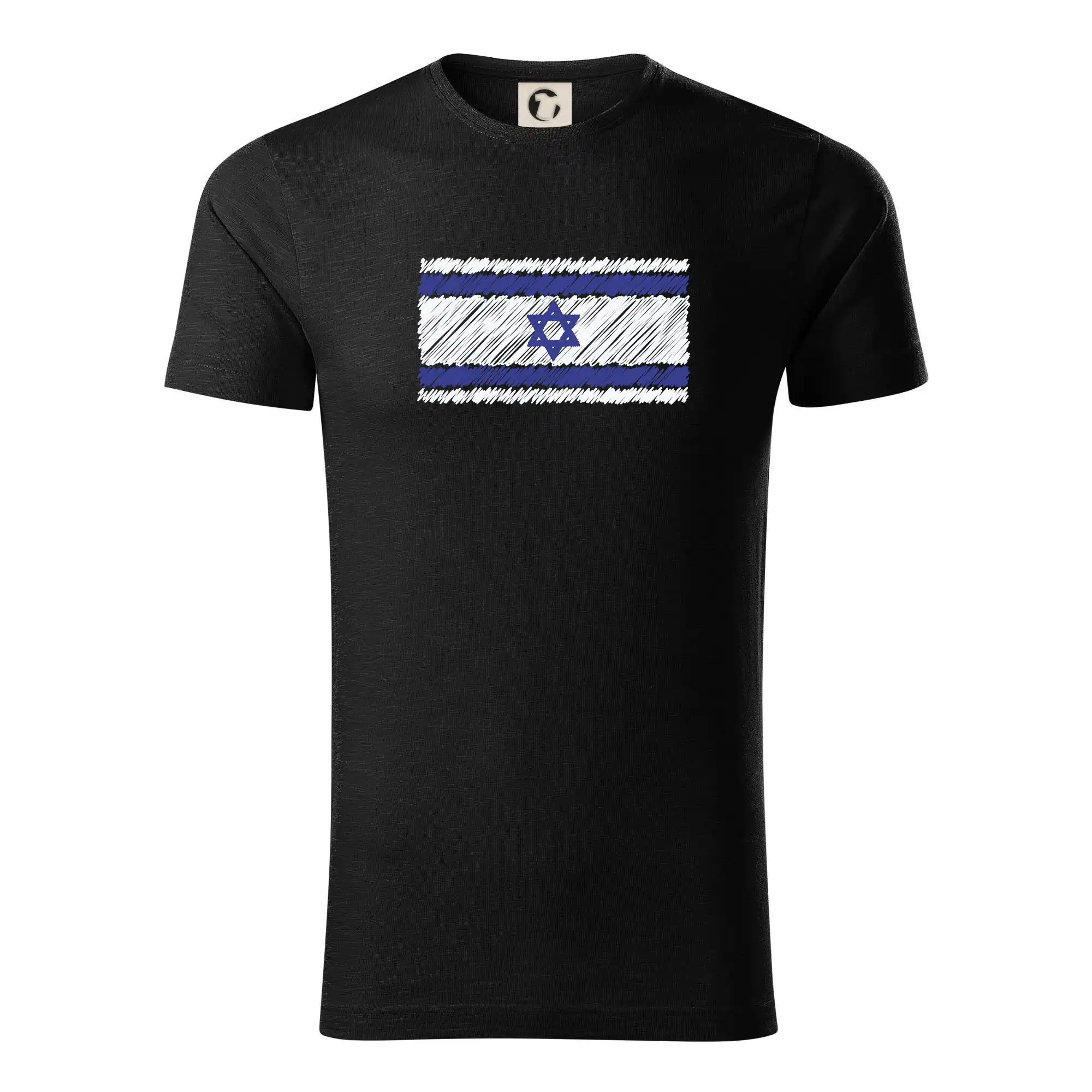 Vlajka Izrael kreslená