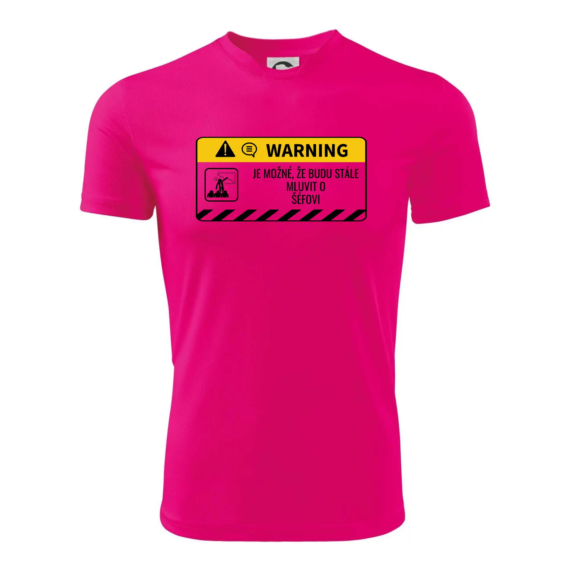 Warning mluvení - Śéf