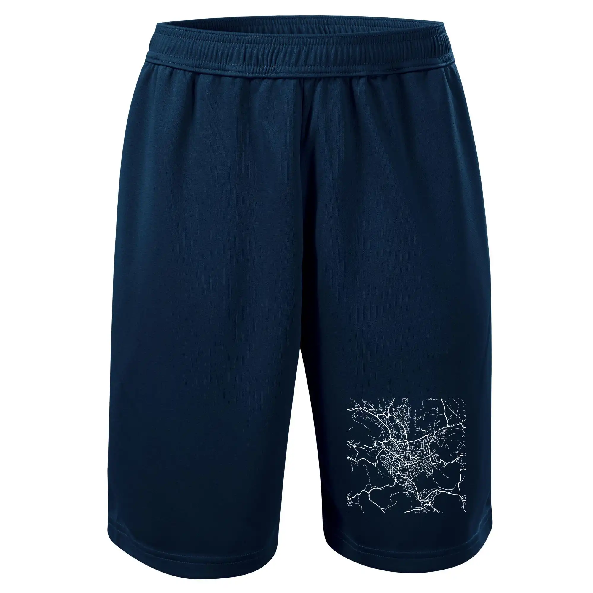 Mapy měst černobílé Jablonec nad Nisou