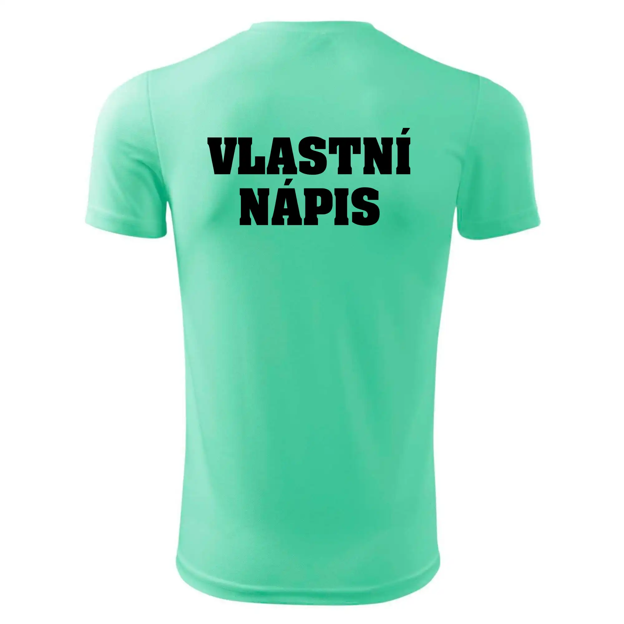 Hvězda života - vlastní nápis vpředu a vzadu