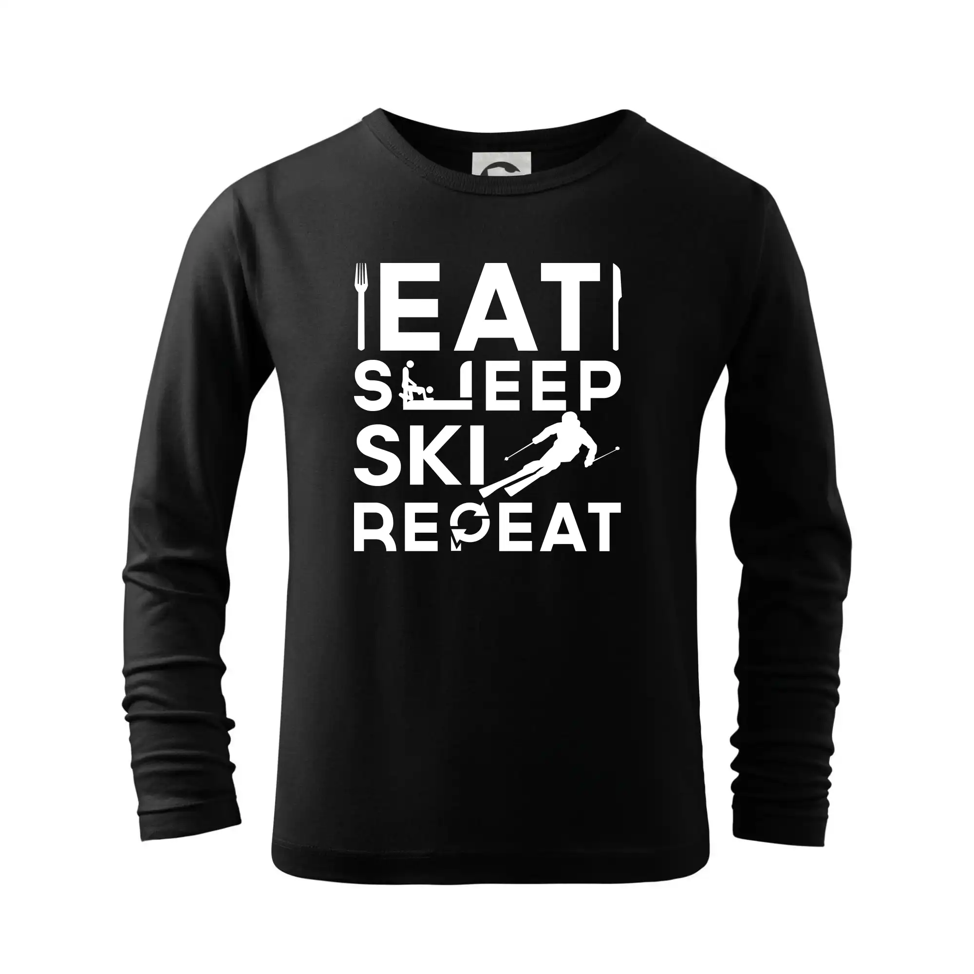 Eat sleep ski repeat