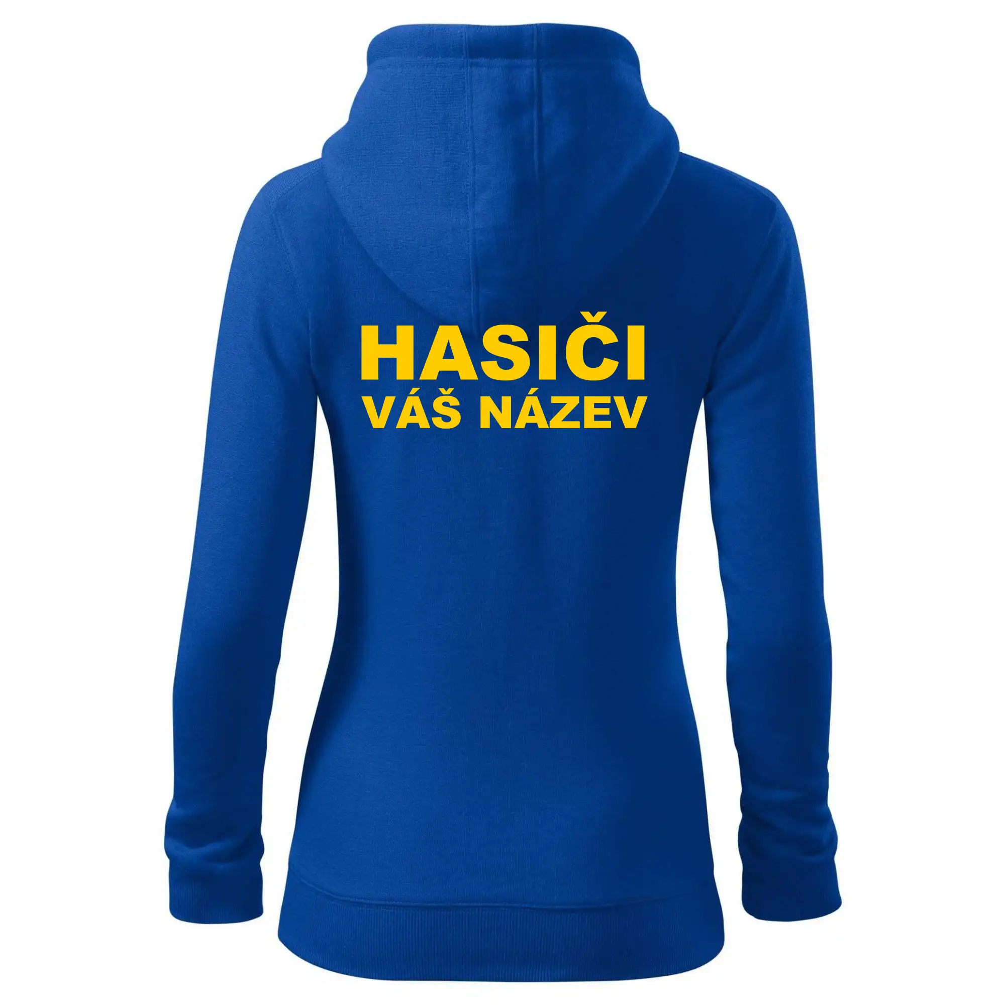Hasiči - žlutý nápis - váš název sboru