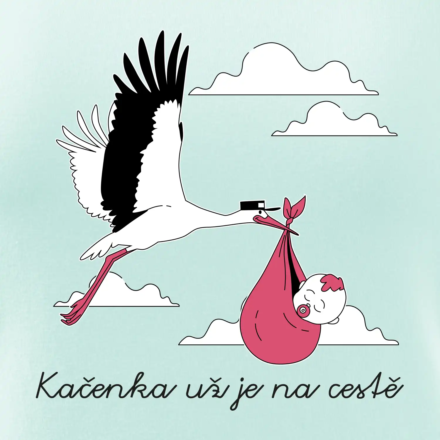Holčička už je na cestě - Vaše jméno