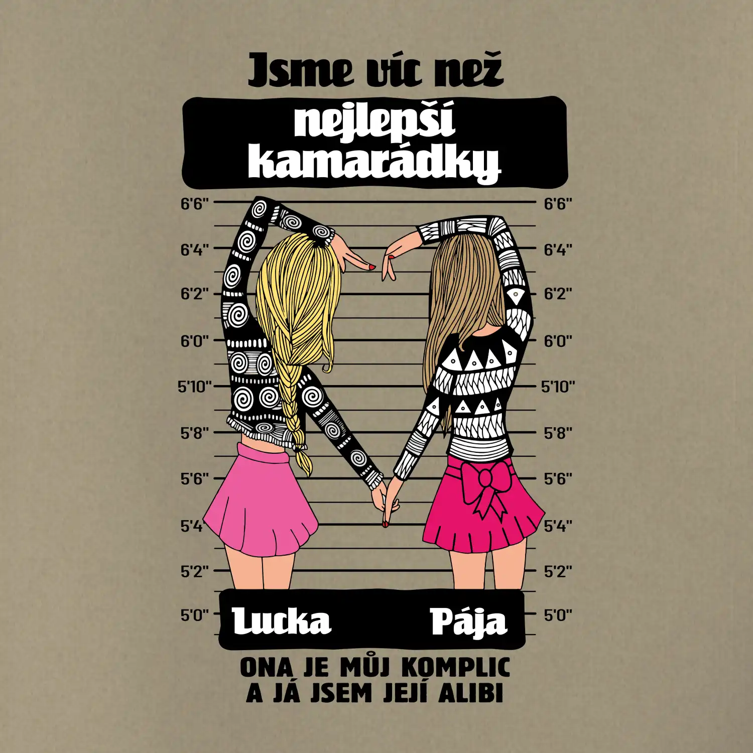Víc než nejlepší kamarádky - Vaše jména