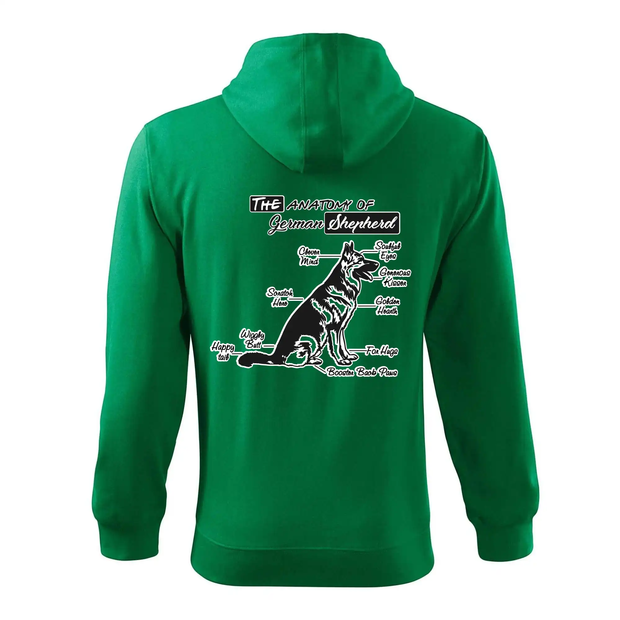 Německý ovčák - Anatomie