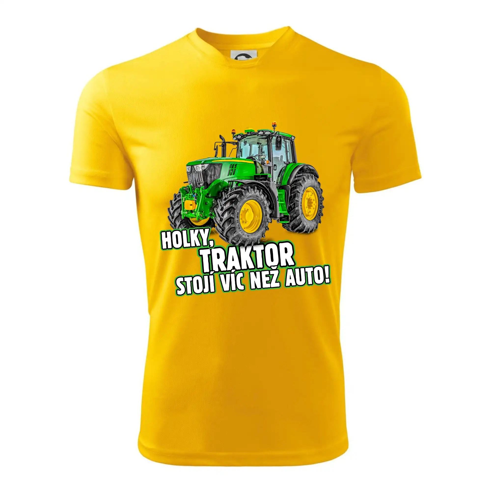 Holky, traktor stojí víc než auto