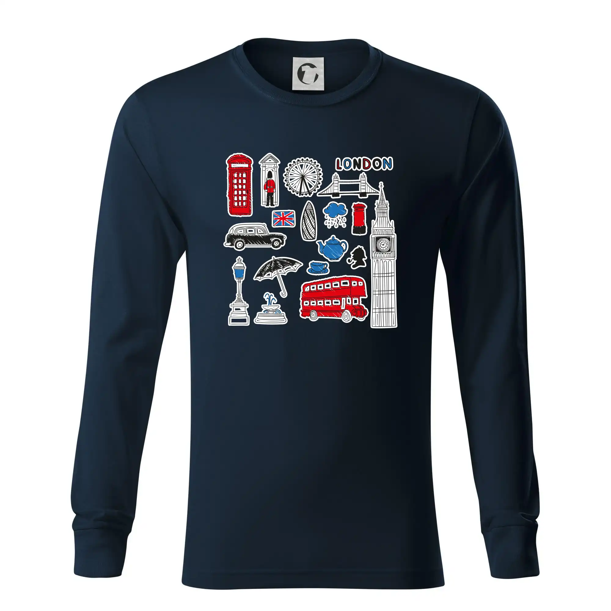 Velká Británie - kreslené ikonky