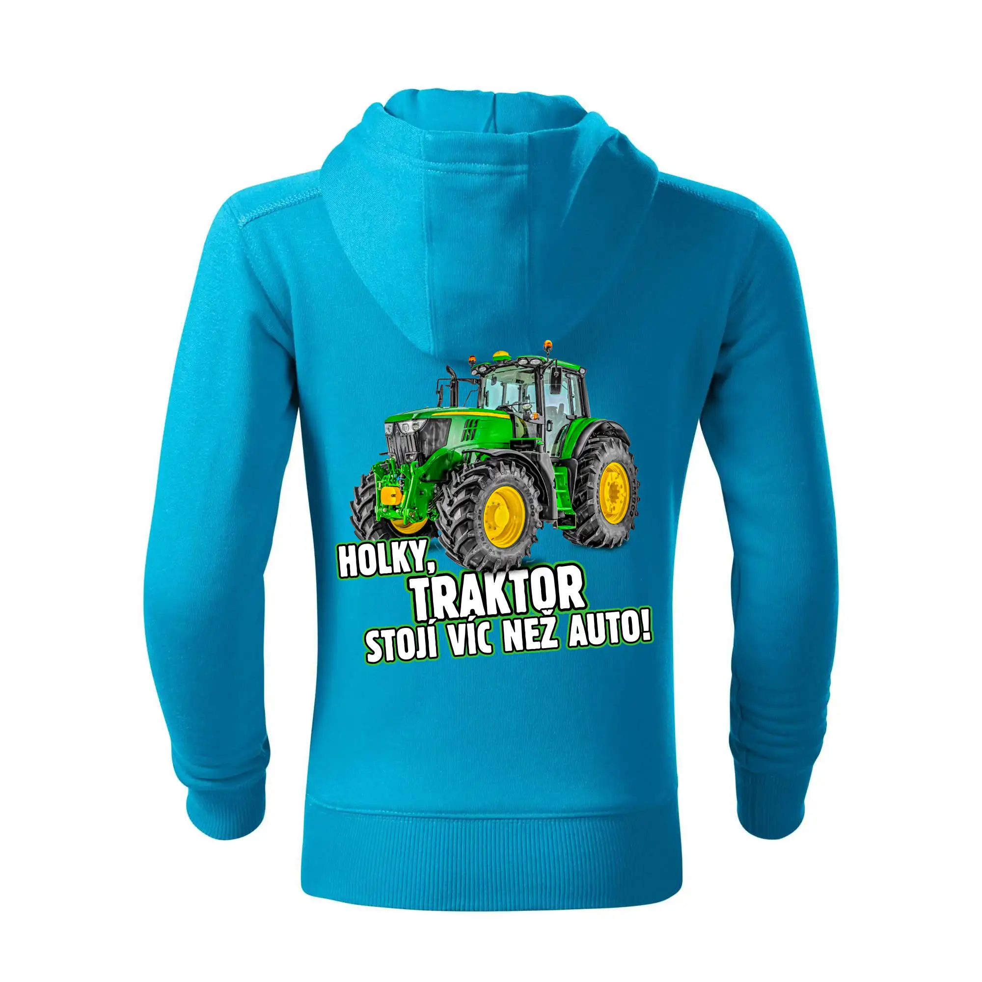 Holky, traktor stojí víc než auto