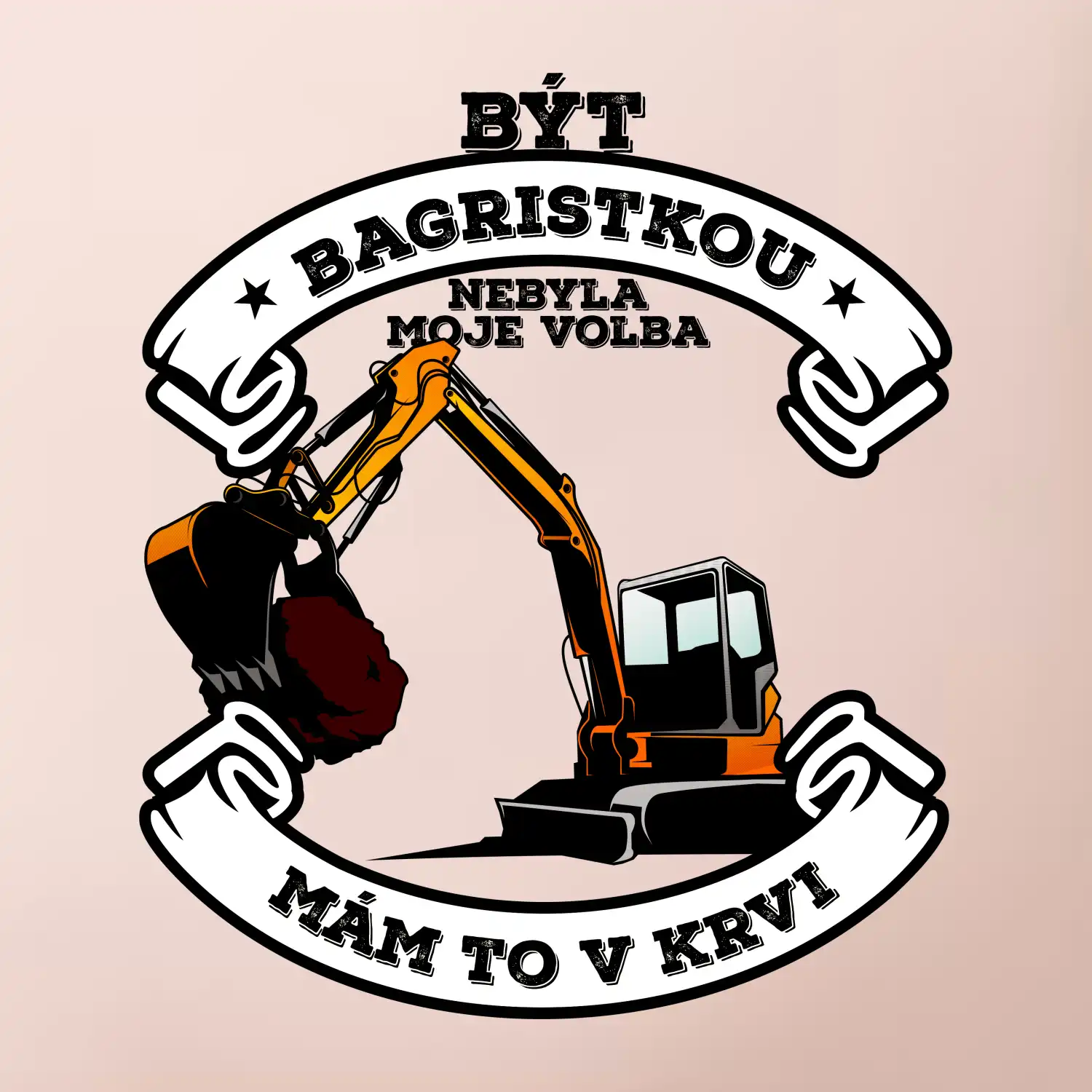 Bagr - být bagristou / bagristkou nebyla moje volba
