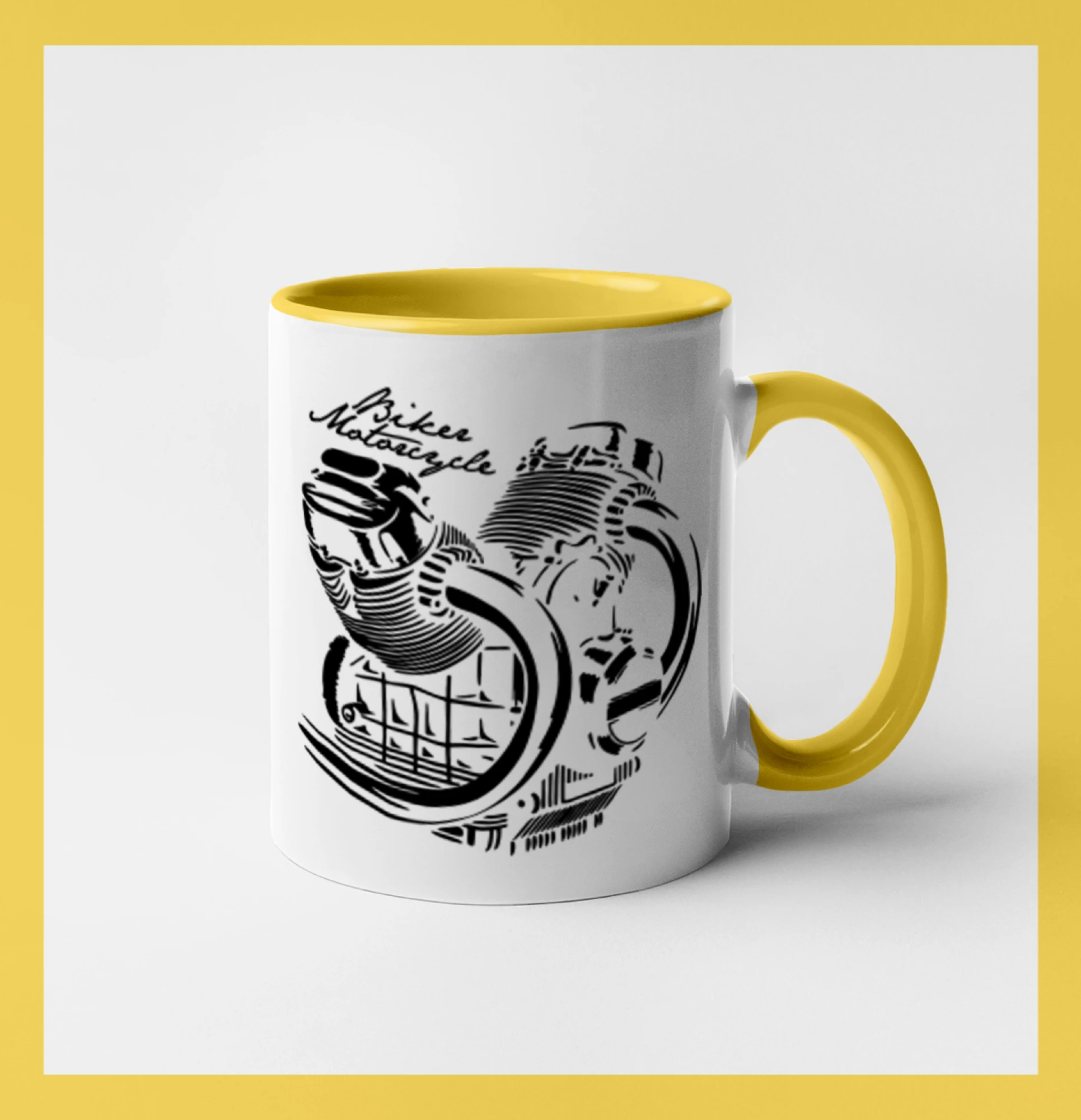 Biker Motorcycle motor