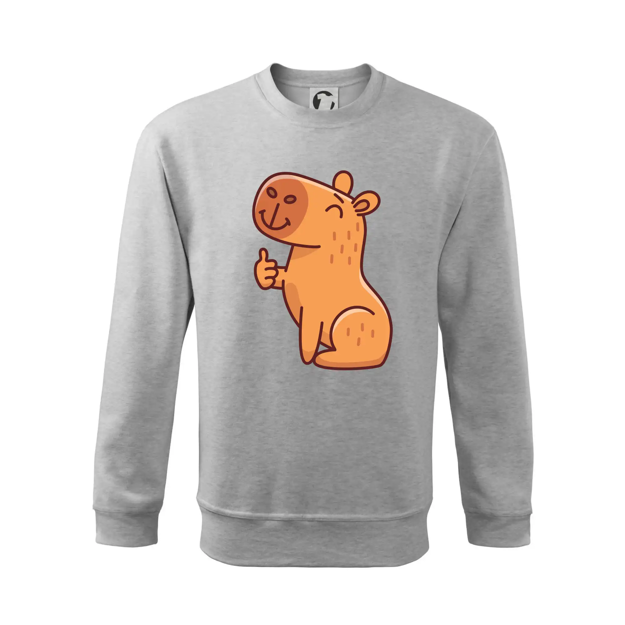 Kapybara s palcem nahoru