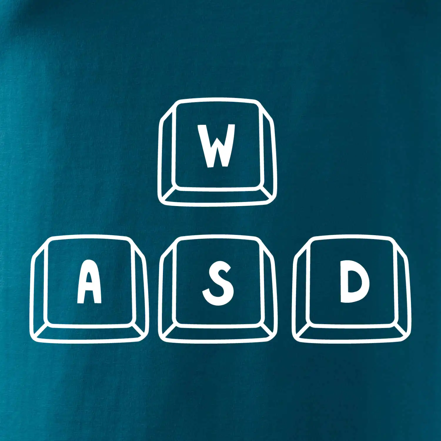 WASD klávesy - prso