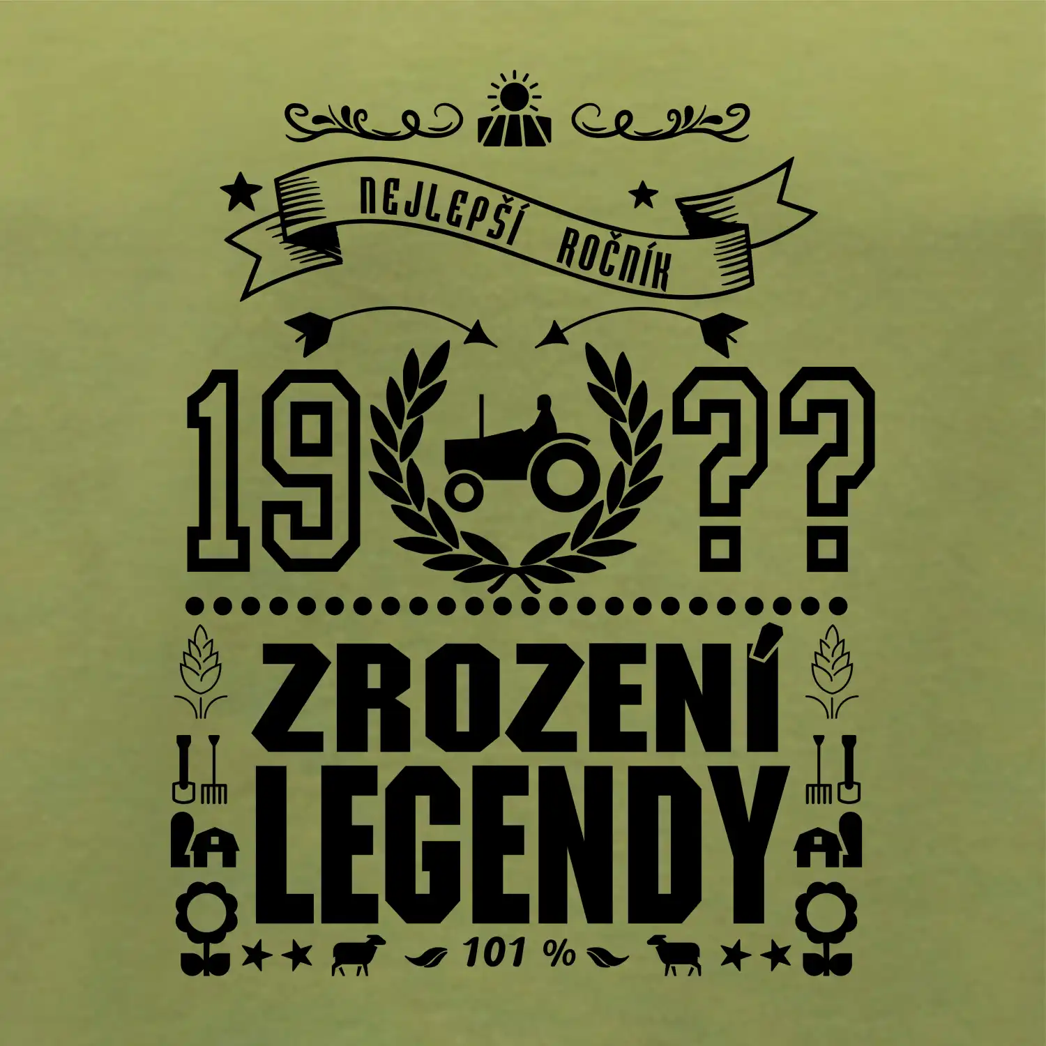 Zrození legendy - pro traktoristu