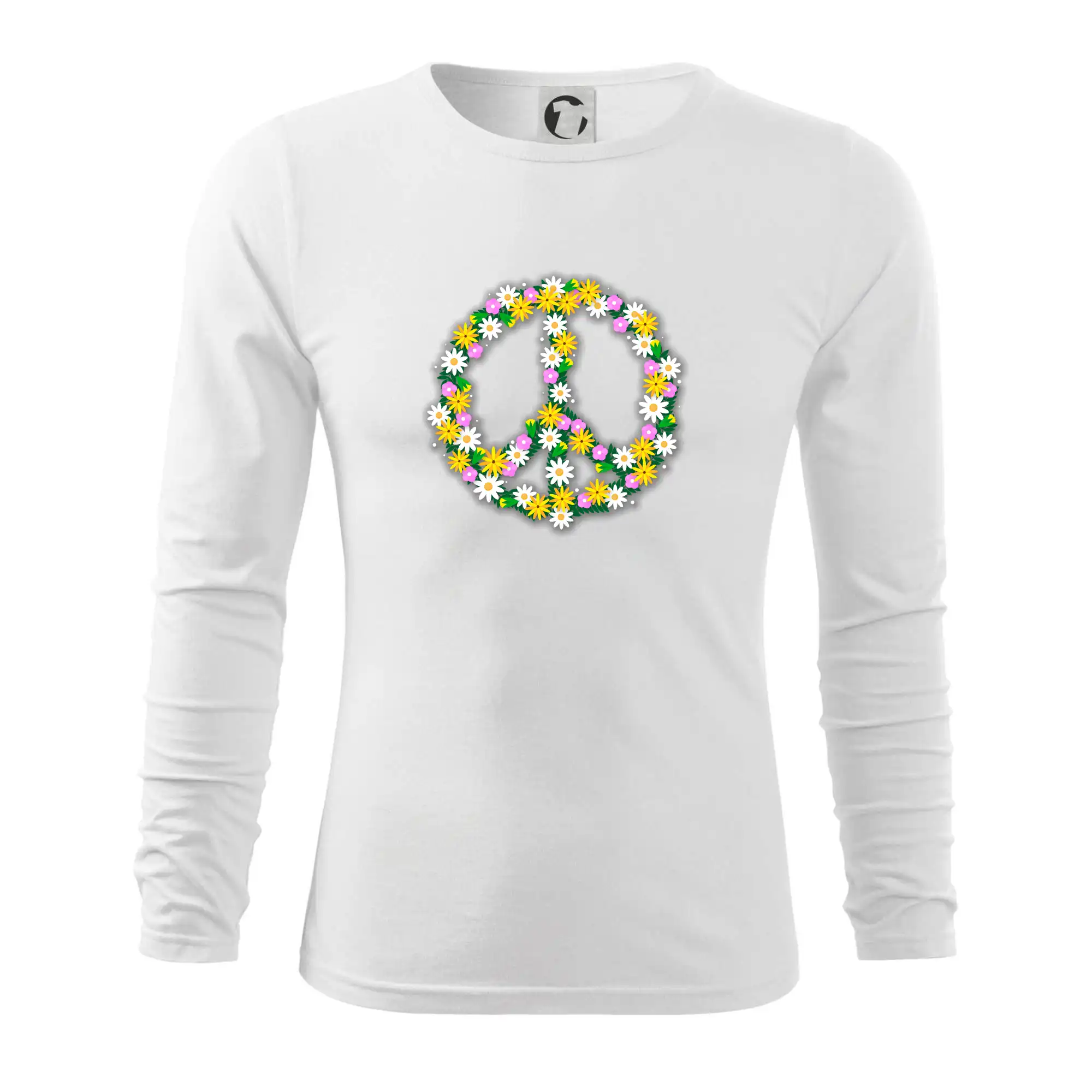 Peace symbol kopretiny