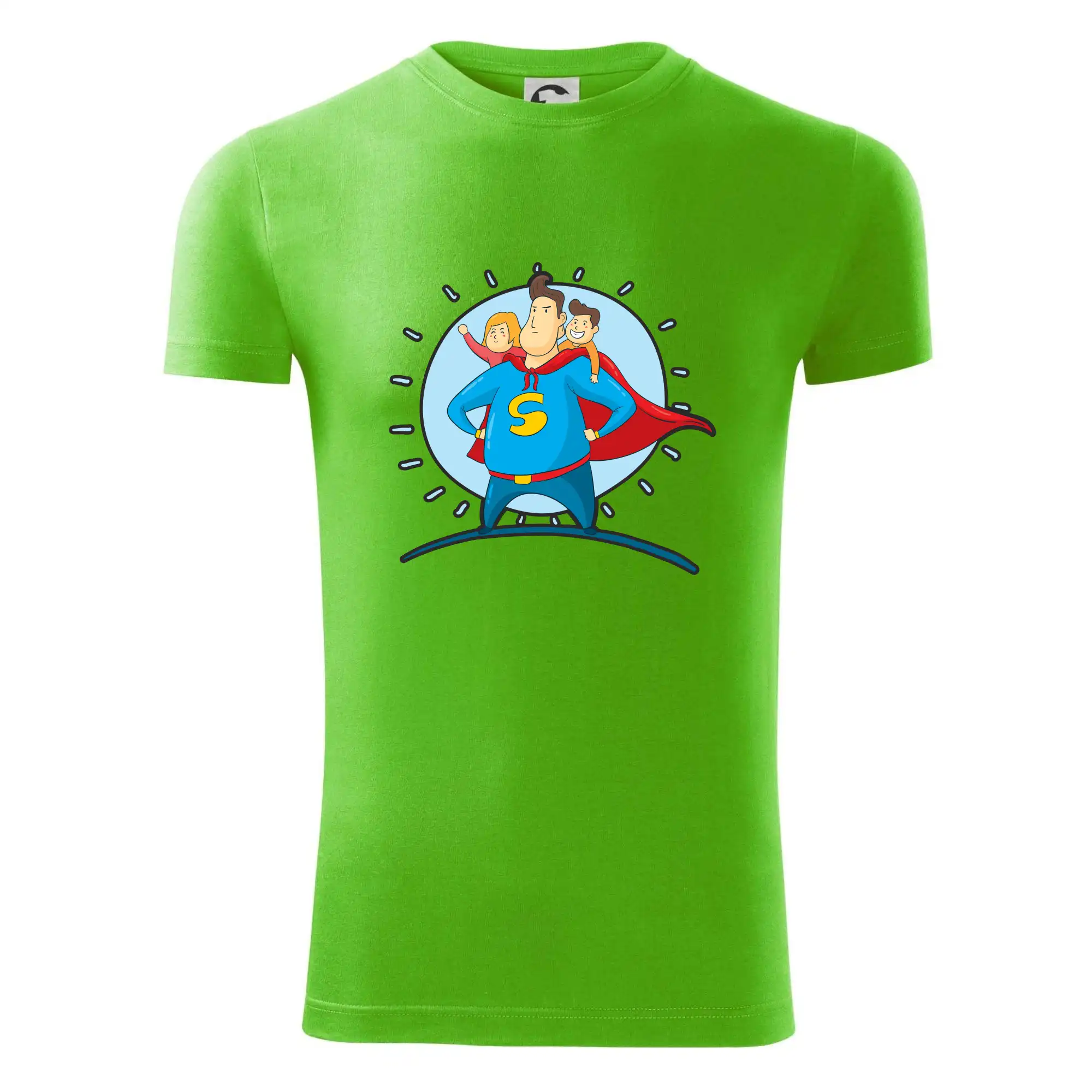 Táta superman - holka a kluk