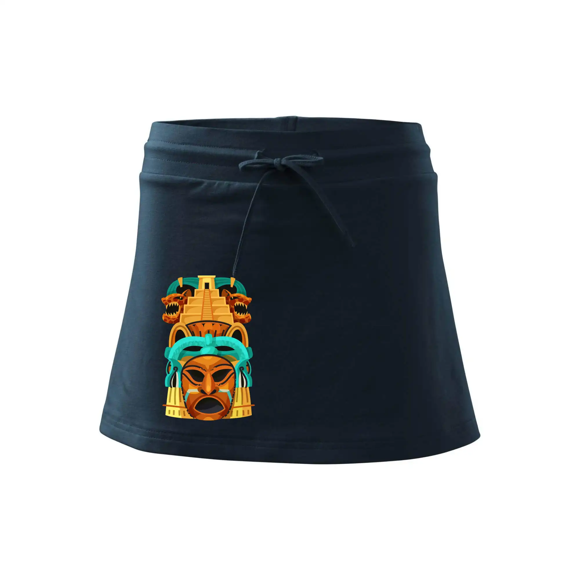 Mayové maska s pyramidou