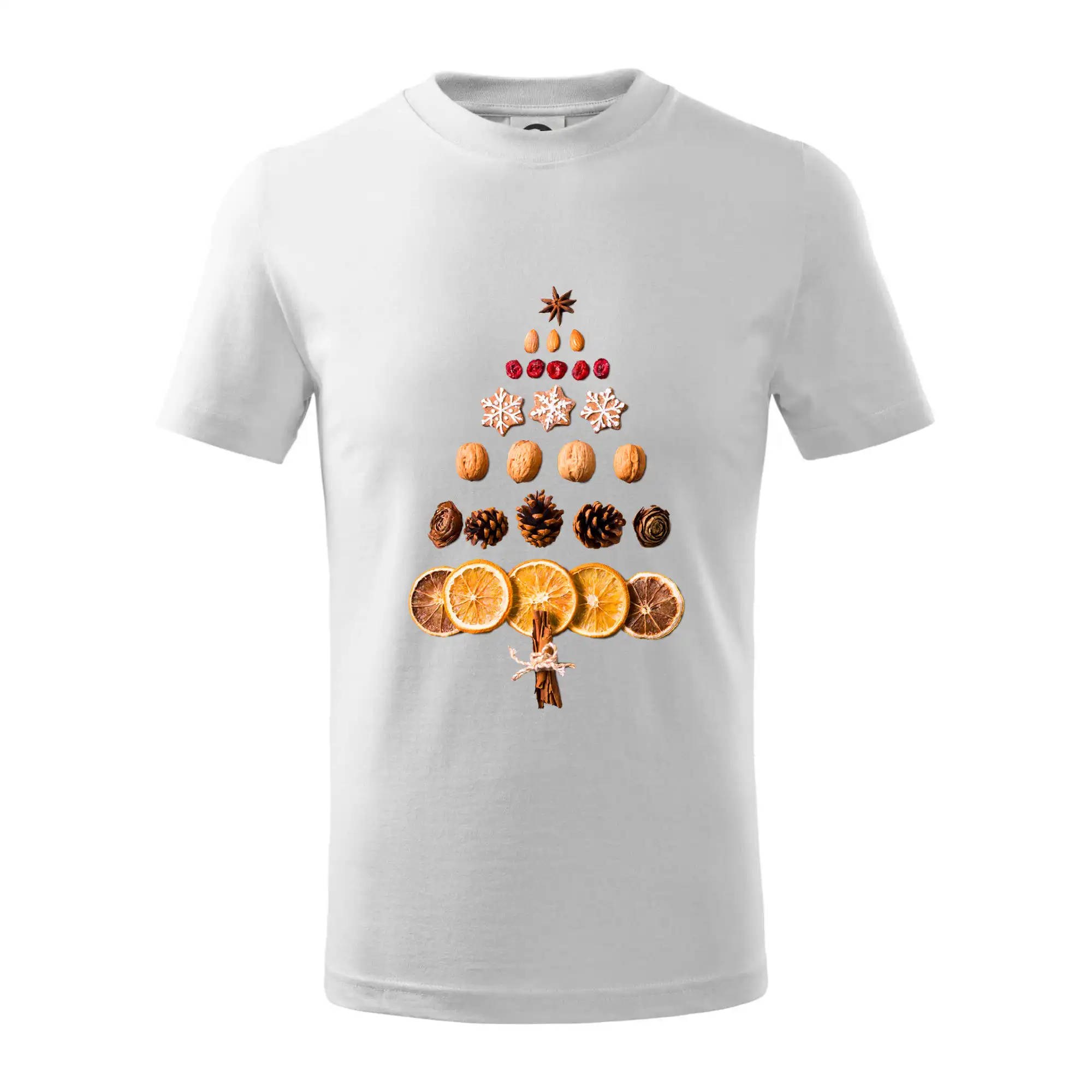 Vánoční stromeček ze sušených plodů