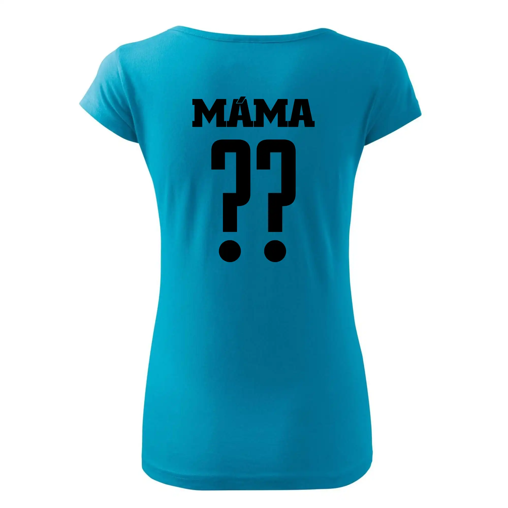 Máma - dres se jménem a číslem