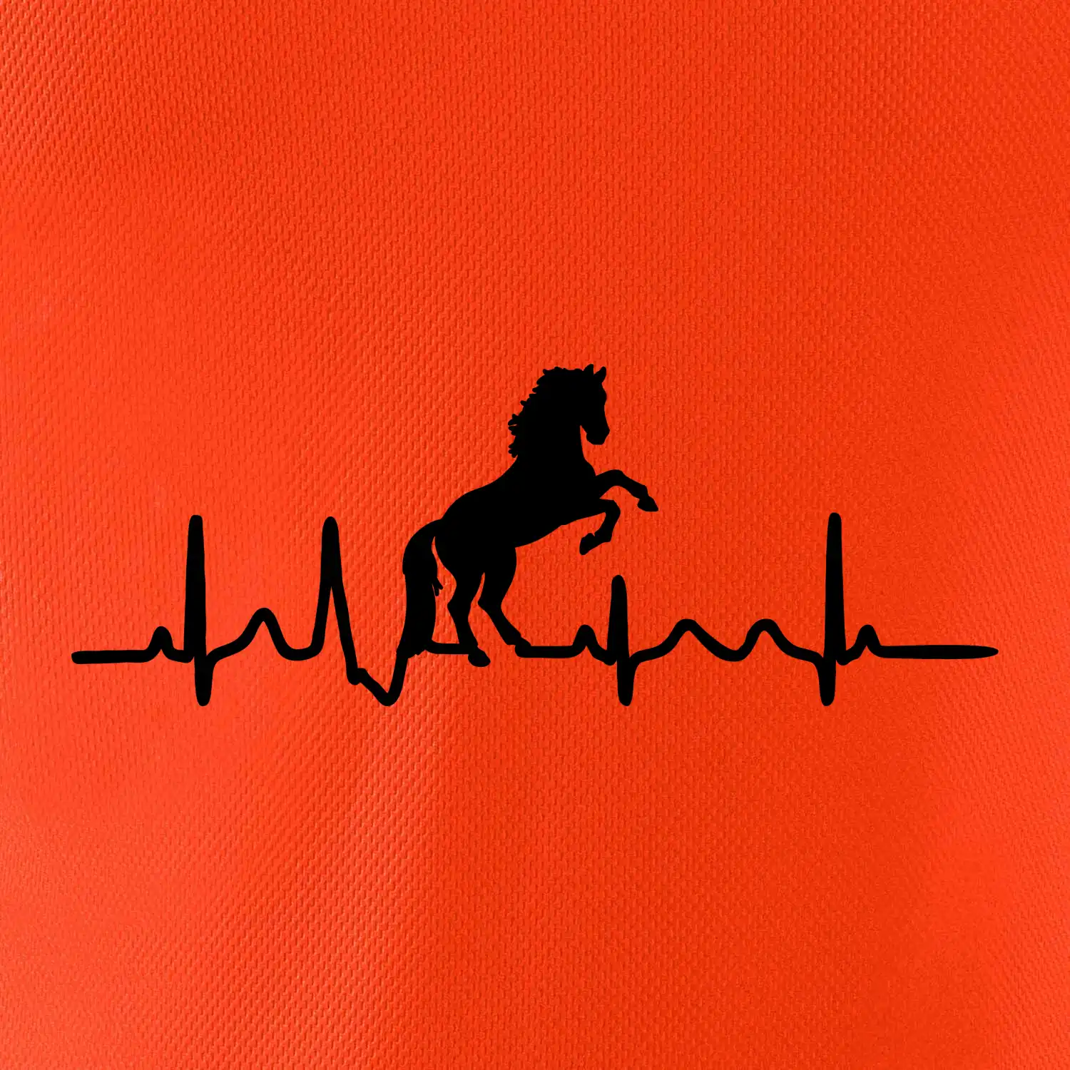 Ekg kůň ikona