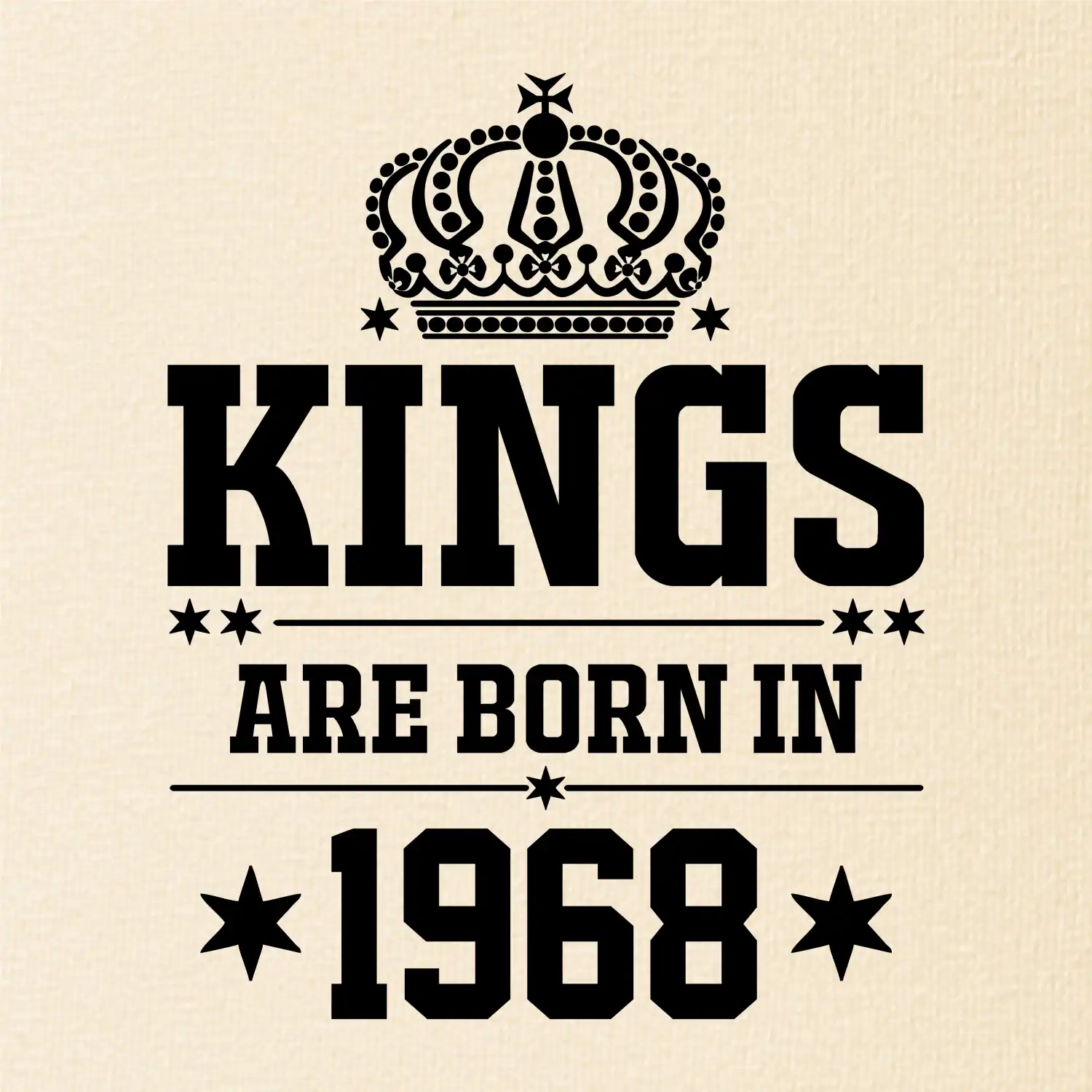 Kings are born in 1968
