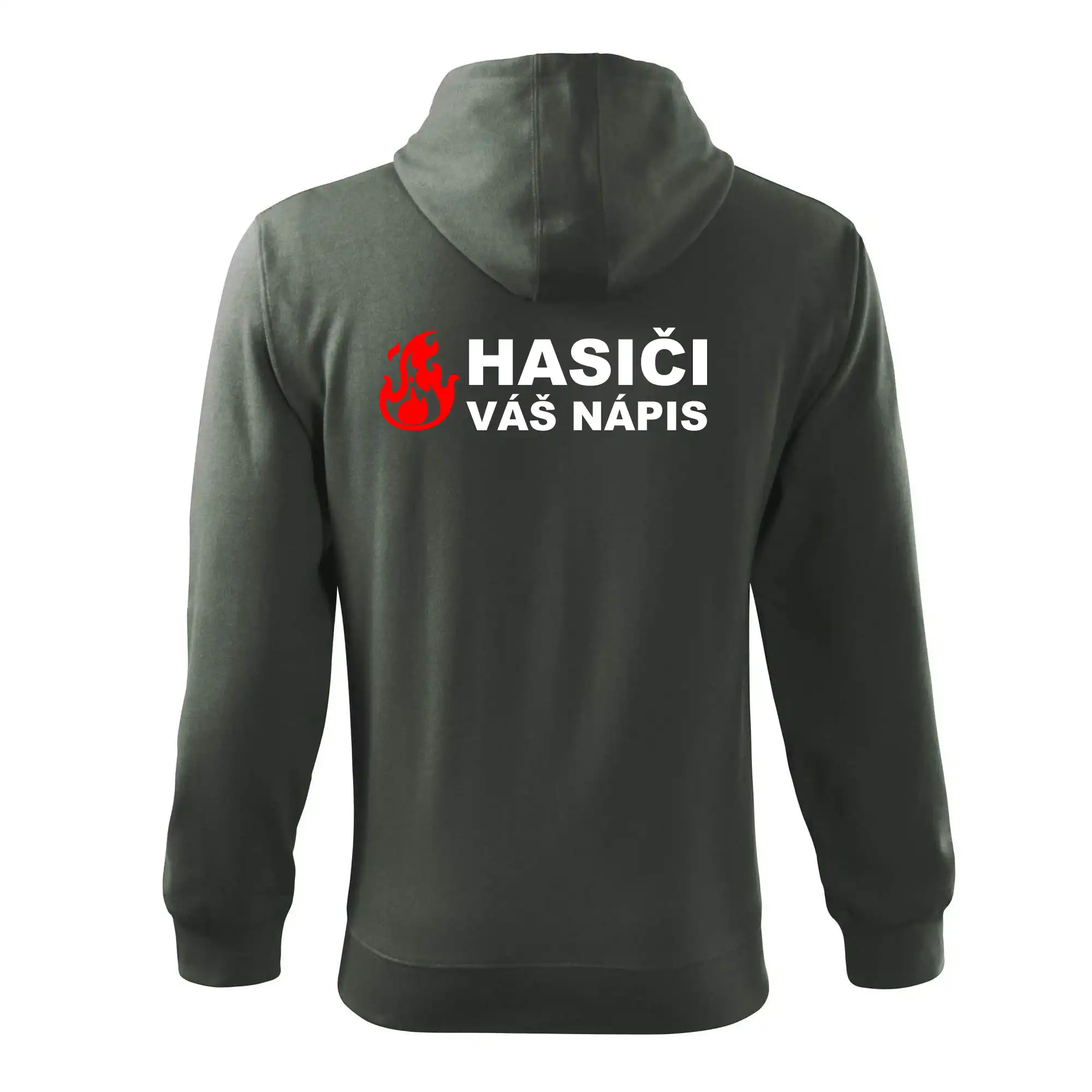 Hasiči (oheň, název sboru - vlastní nápis)