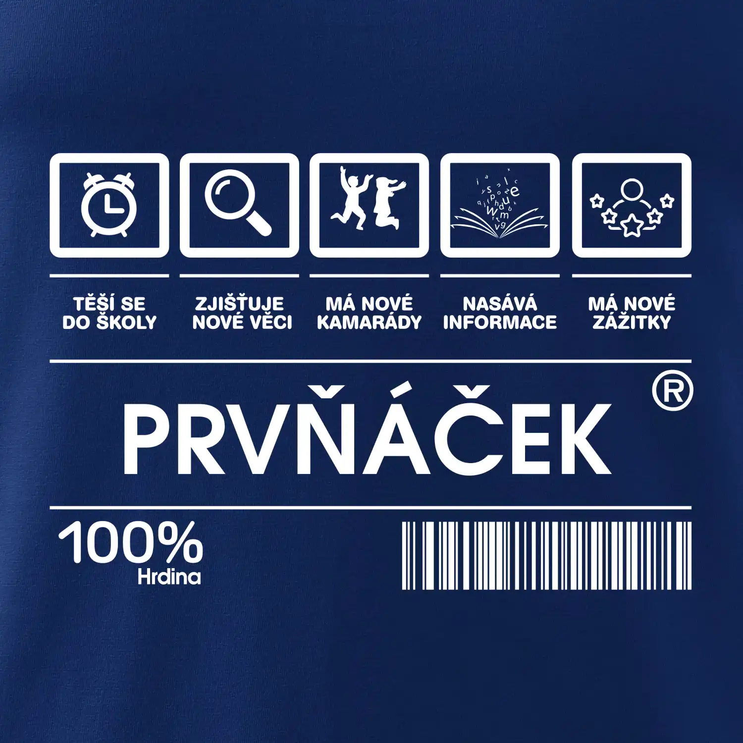 Čárový kód - prvňáček