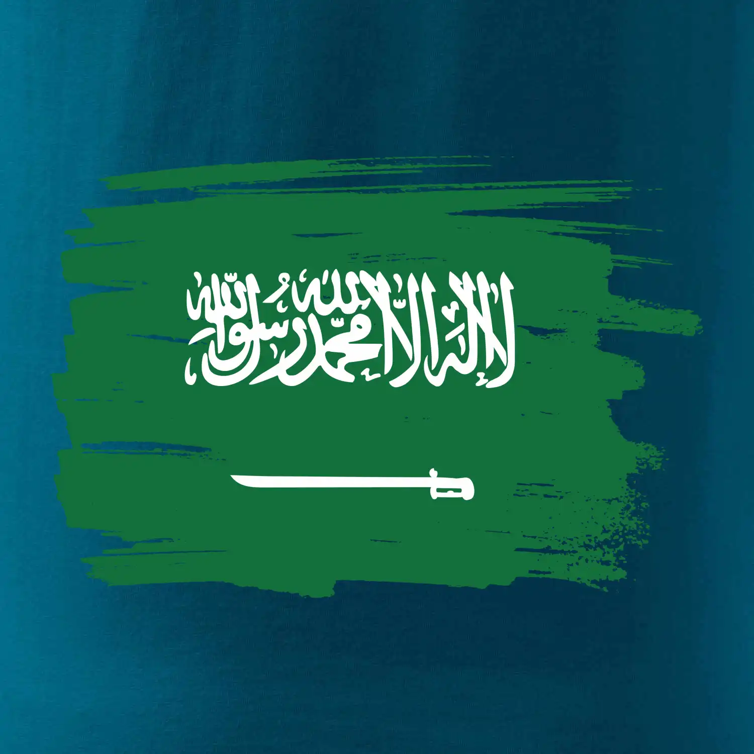 Saudská Arábie - vlajka