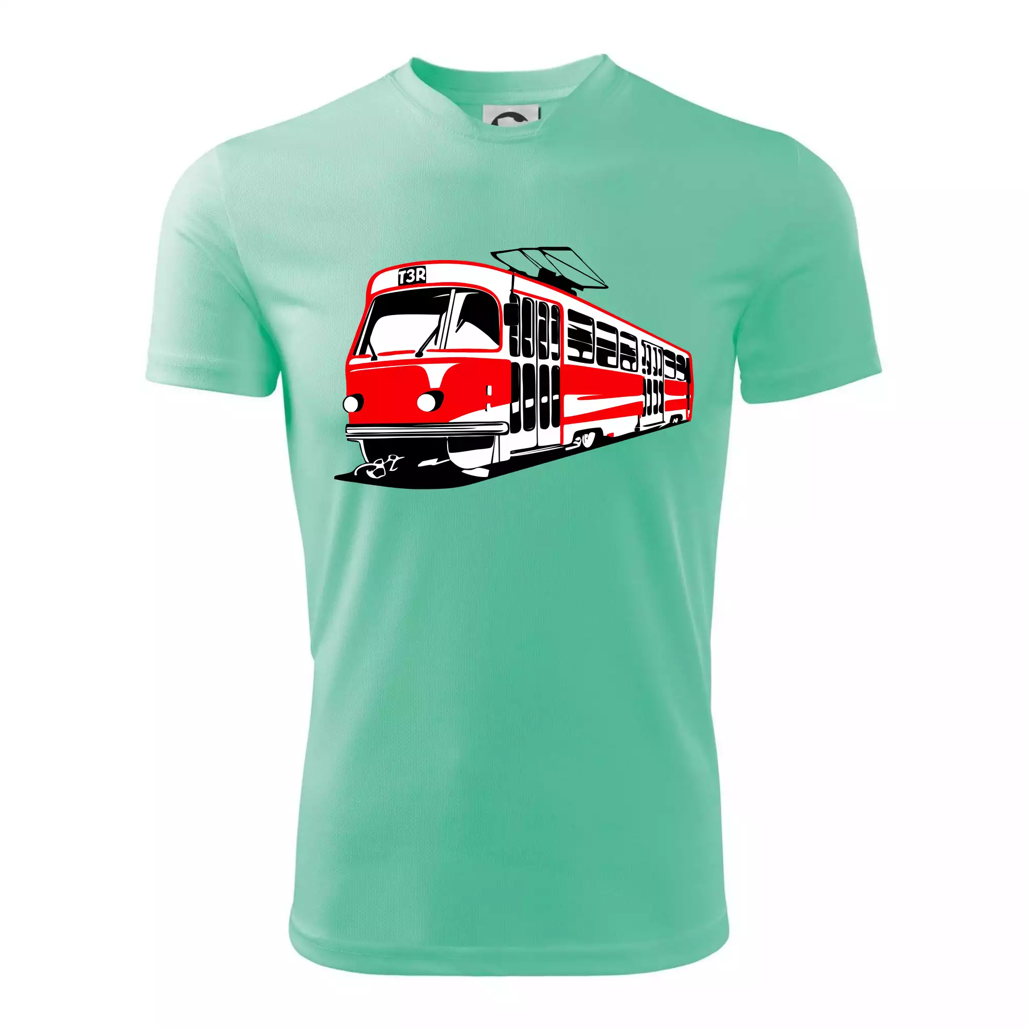 Tramvaj T3R barevná