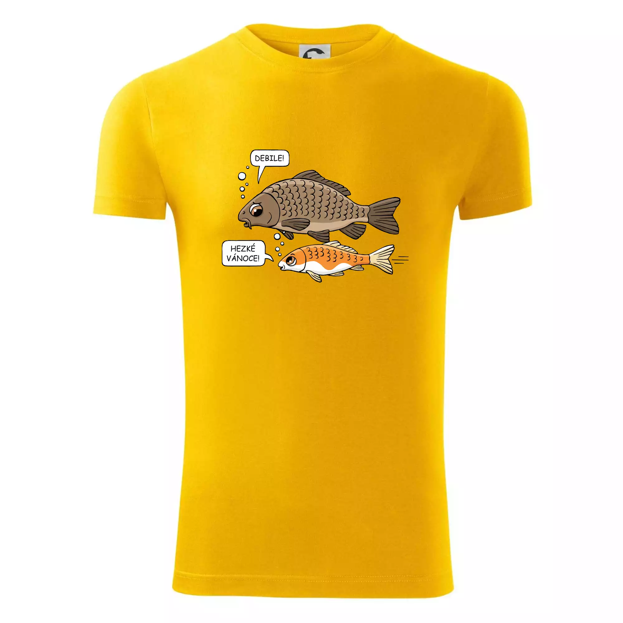 Hezké Vánoce Kapr a Koi kapr (Hana-creative)