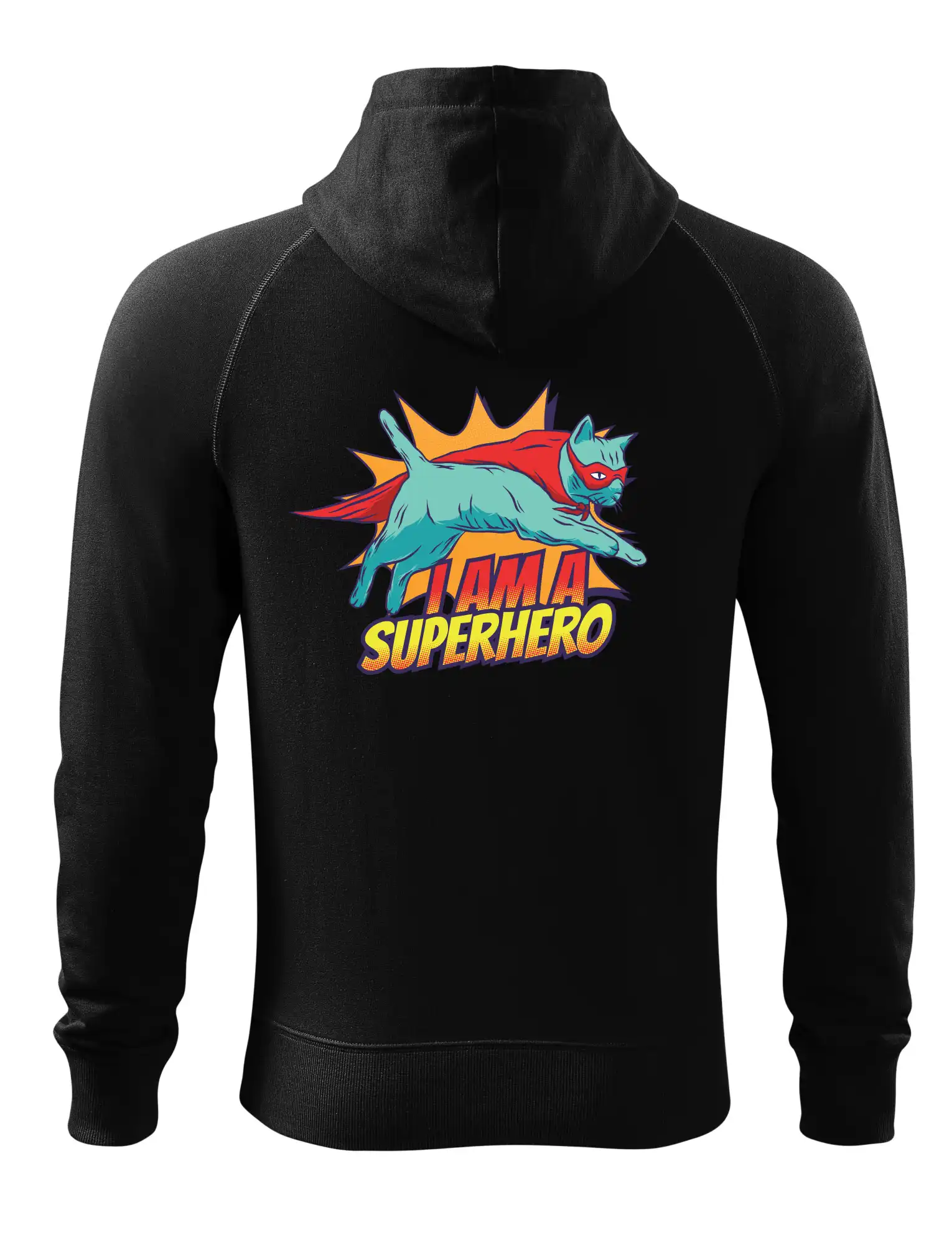 Kočka Jump like Superhero