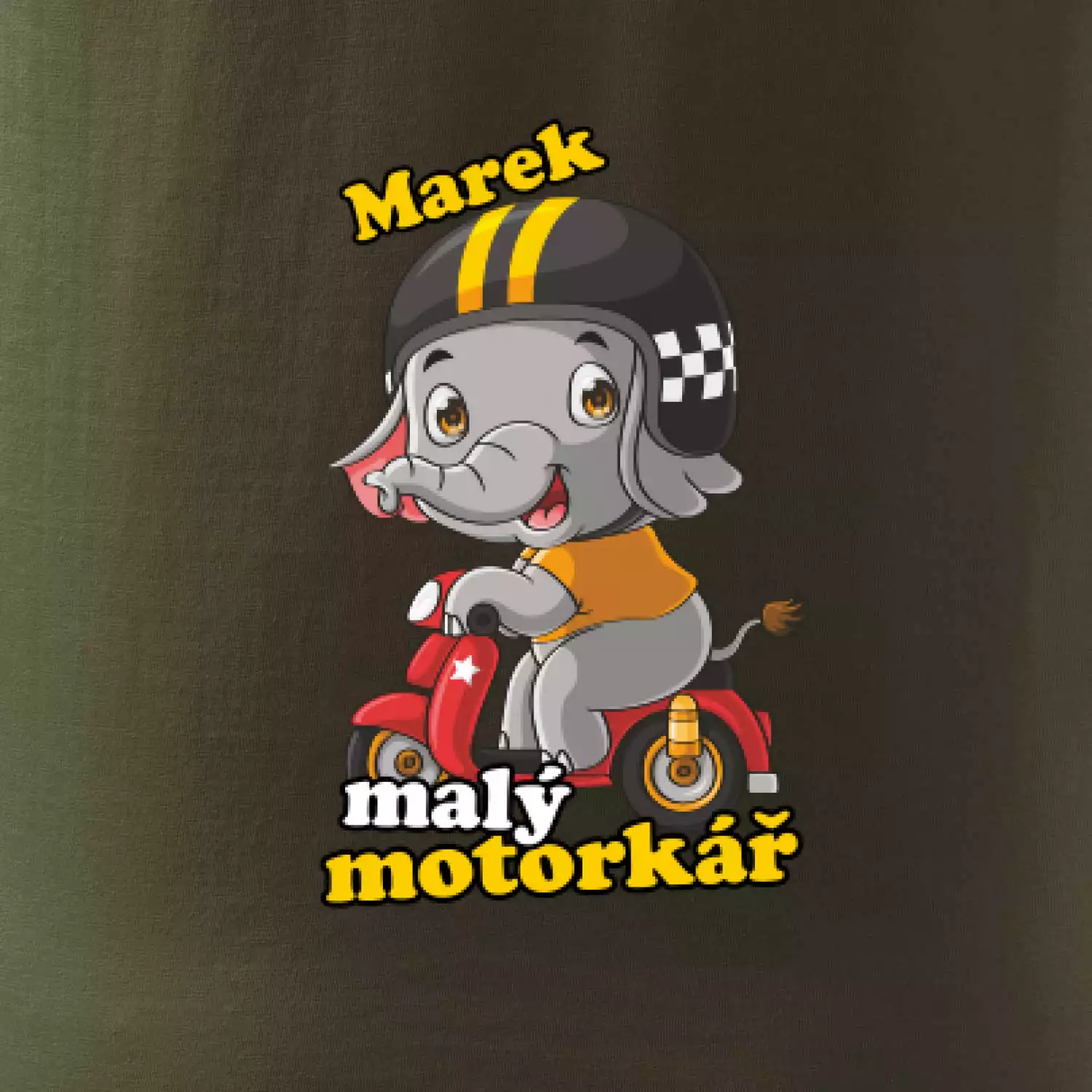 Malý motorkář - vlastní jméno